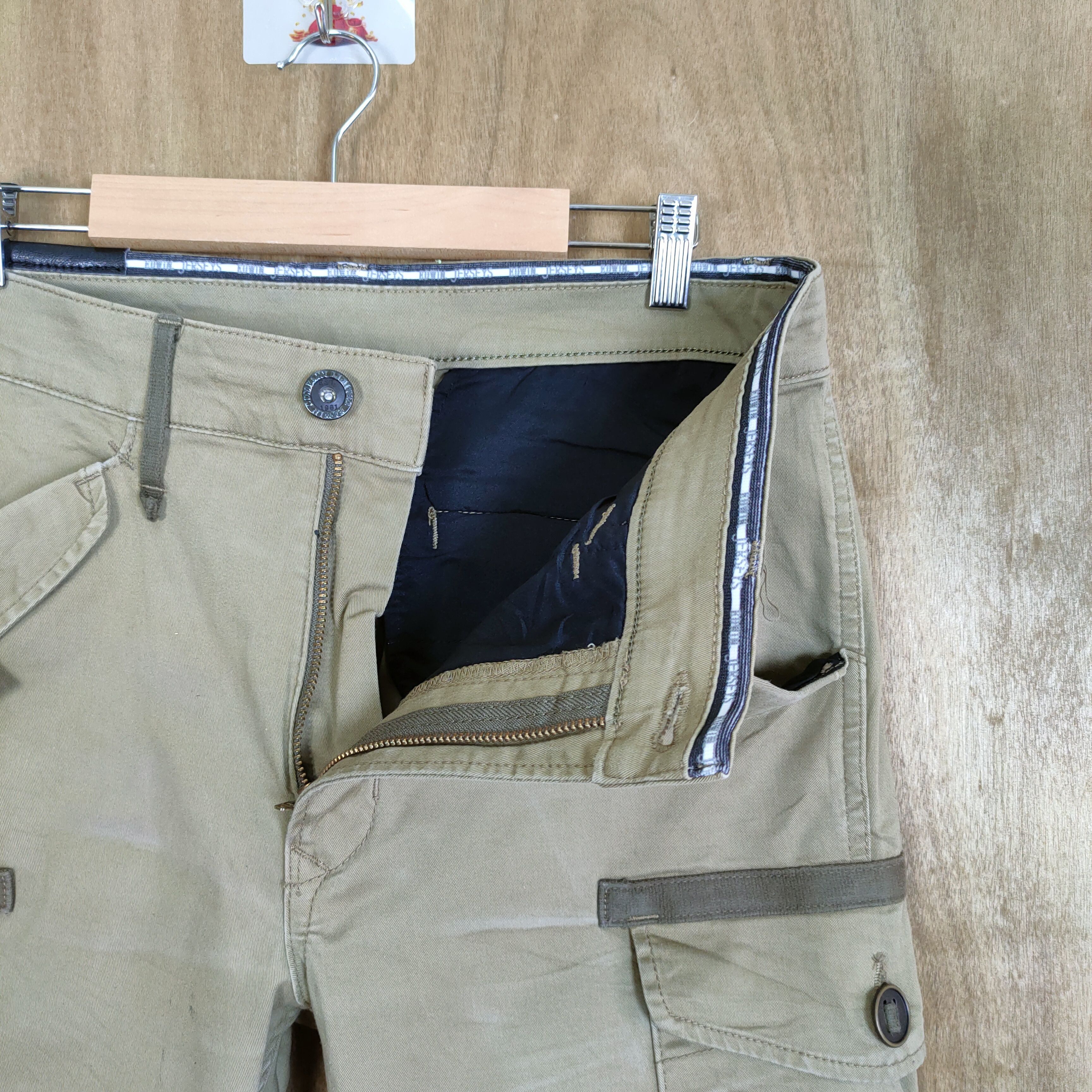 Edwin × Japanese Brand EDWIN CARGO PANTS MULTIPOCKET TACTICAL Size US 32 / EU 48 - 8 Thumbnail