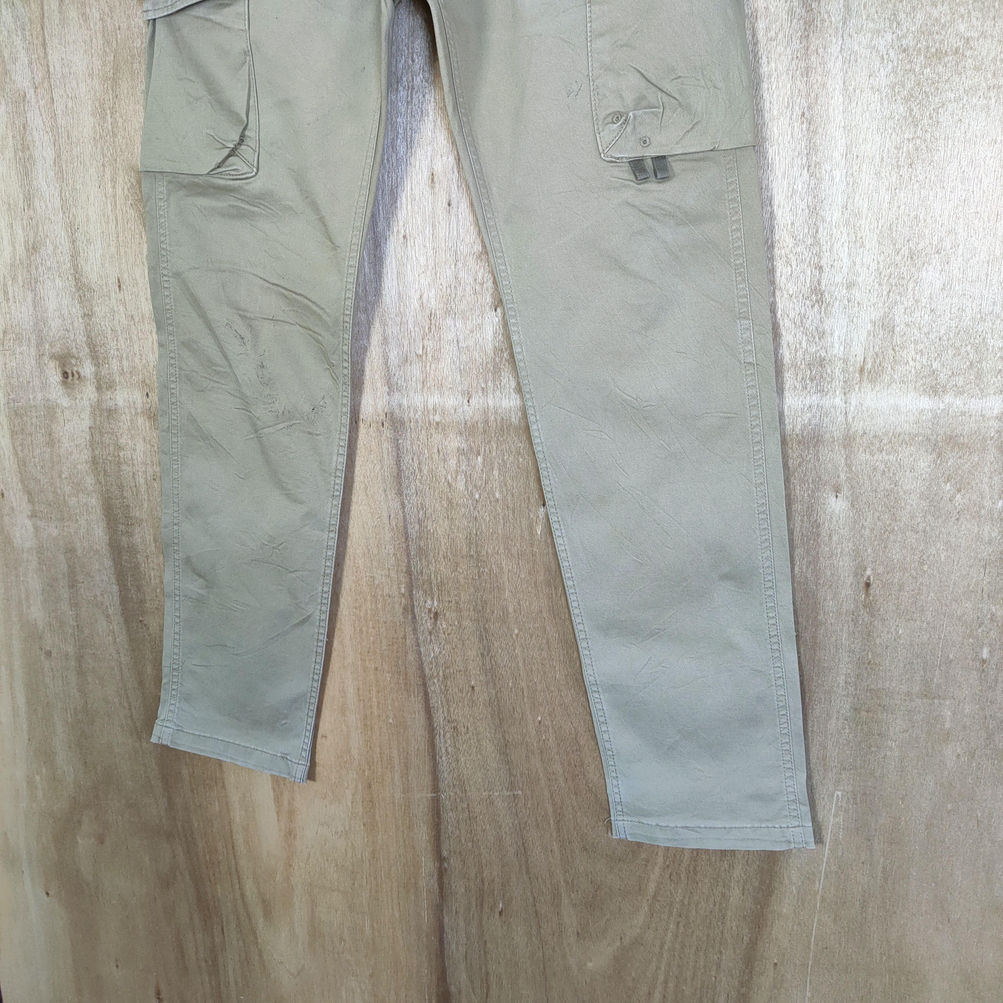 Edwin × Japanese Brand EDWIN CARGO PANTS MULTIPOCKET TACTICAL Size US 32 / EU 48 - 4 Thumbnail