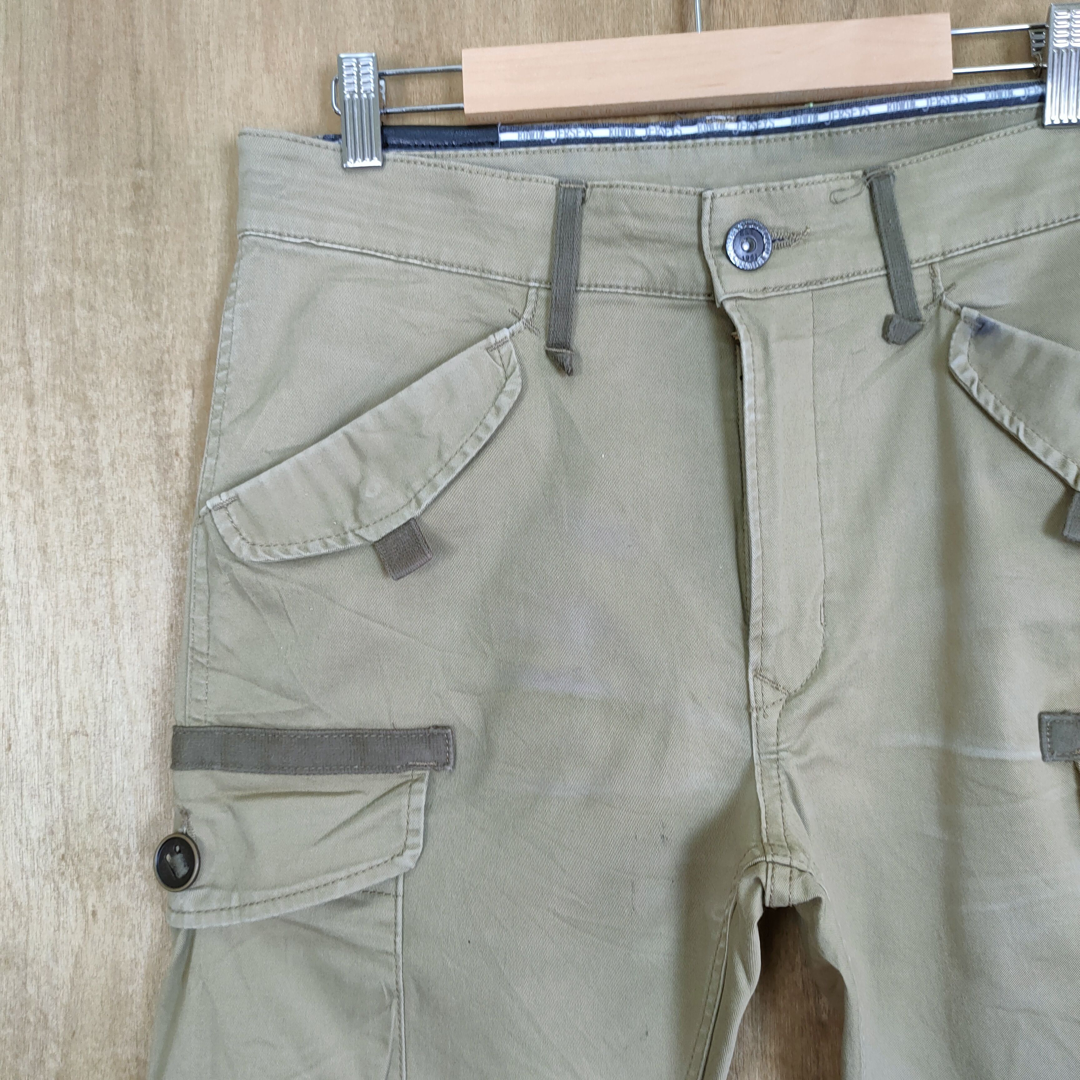 Edwin × Japanese Brand EDWIN CARGO PANTS MULTIPOCKET TACTICAL Size US 32 / EU 48 - 11 Thumbnail