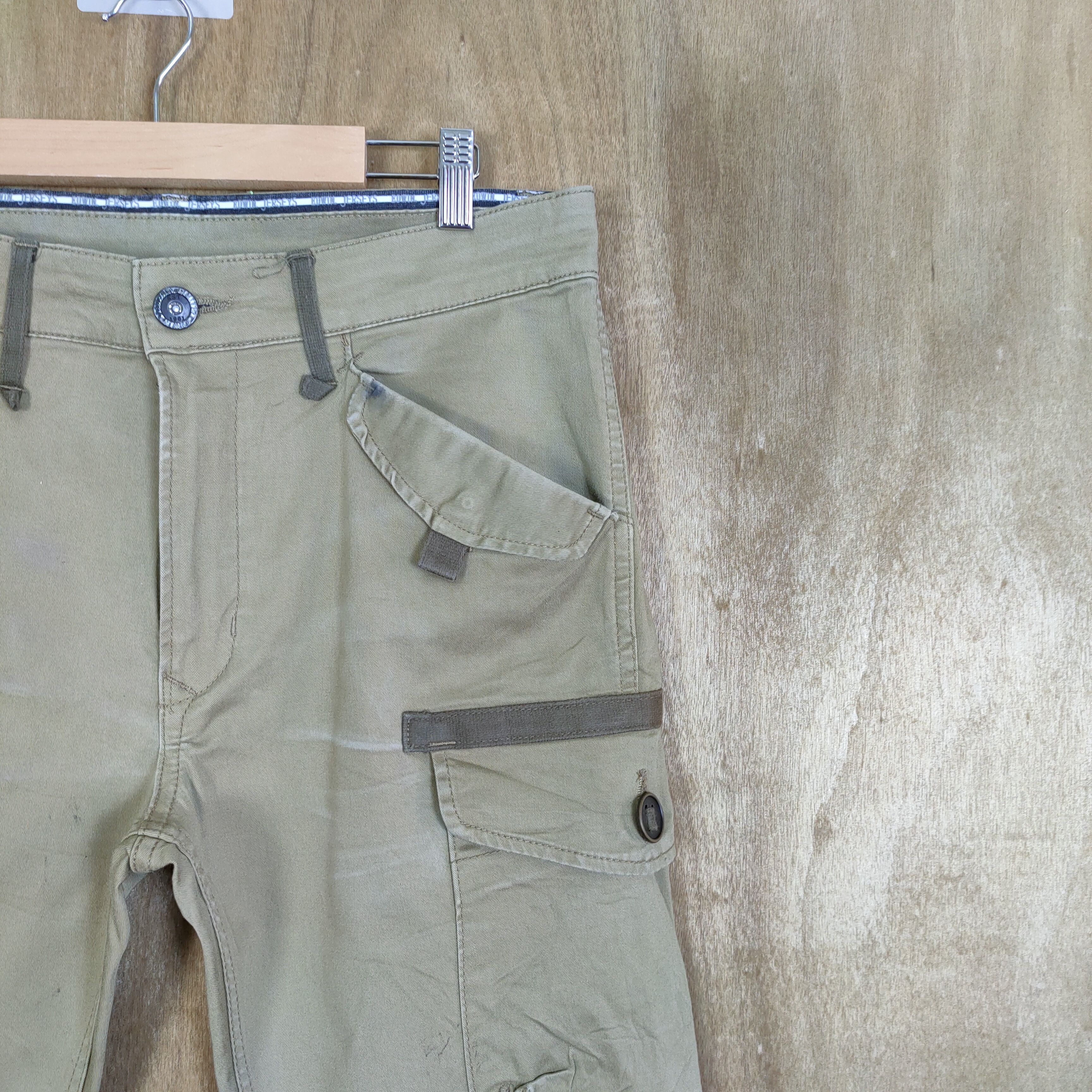 Edwin × Japanese Brand EDWIN CARGO PANTS MULTIPOCKET TACTICAL Size US 32 / EU 48 - 12 Thumbnail