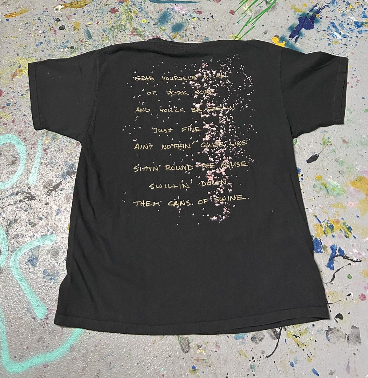 Vintage Primus band T-shirt 1993 pork soda
