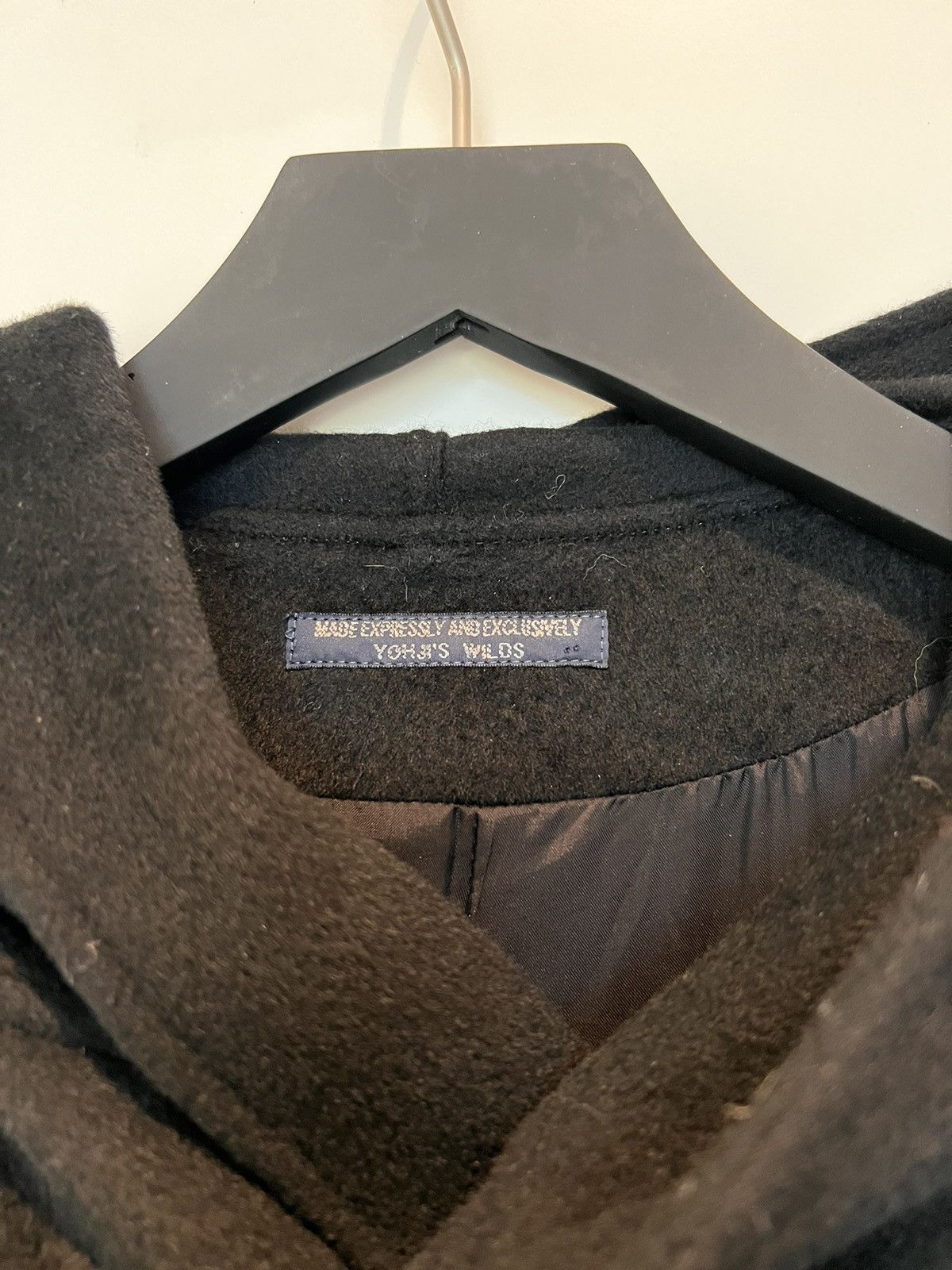 Yohji Yamamoto Stunning Yohji Black Cashmere Hooded Robe Size US L / EU 52-54 / 3 - 4 Thumbnail