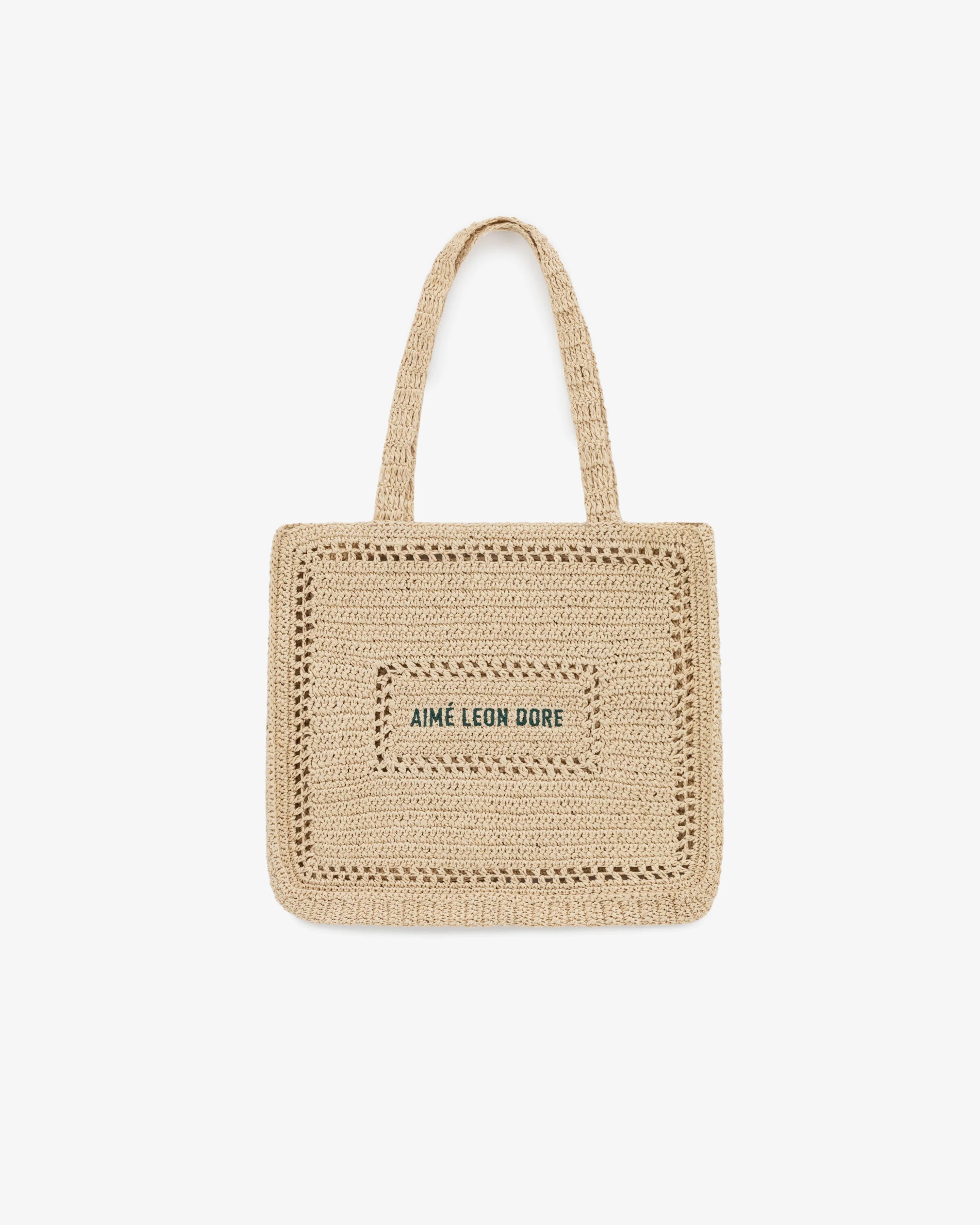 Mini Crest Contrast Tote Bag