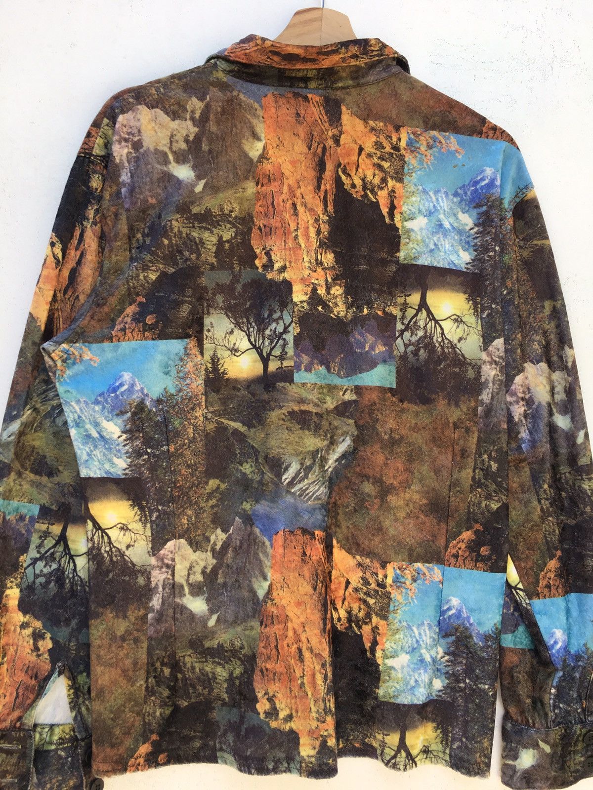 Other Vintage Rare Nature Art Print Velvet Buttons Shirt Size US M / EU 48-50 / 2 - 15 Thumbnail
