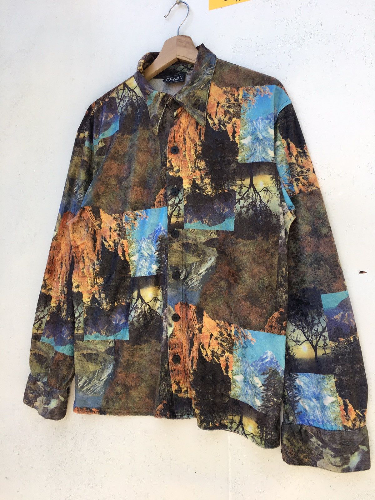 Other Vintage Rare Nature Art Print Velvet Buttons Shirt Size US M / EU 48-50 / 2 - 3 Thumbnail