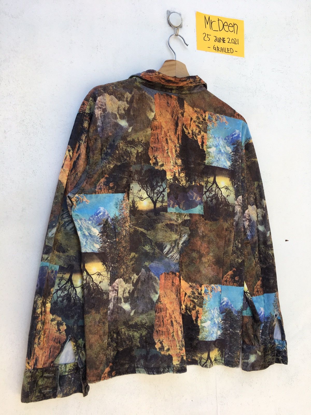 Other Vintage Rare Nature Art Print Velvet Buttons Shirt Size US M / EU 48-50 / 2 - 13 Thumbnail