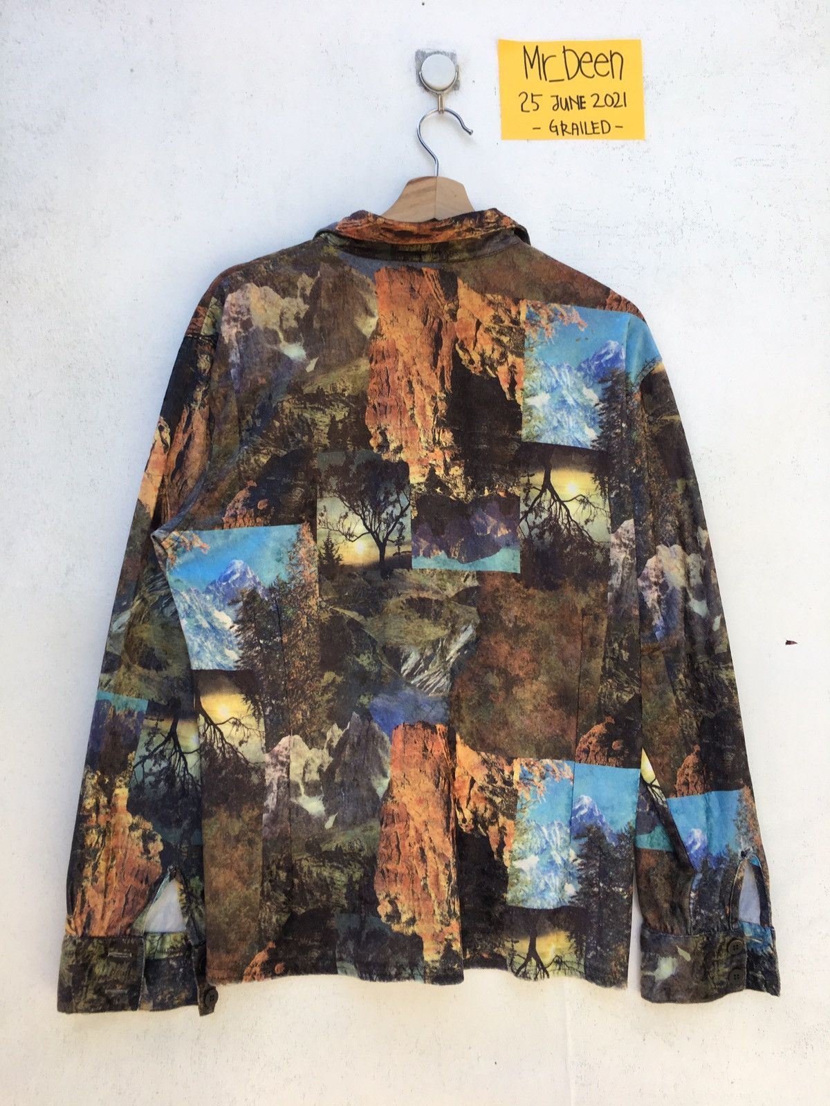 Other Vintage Rare Nature Art Print Velvet Buttons Shirt Size US M / EU 48-50 / 2 - 12 Thumbnail