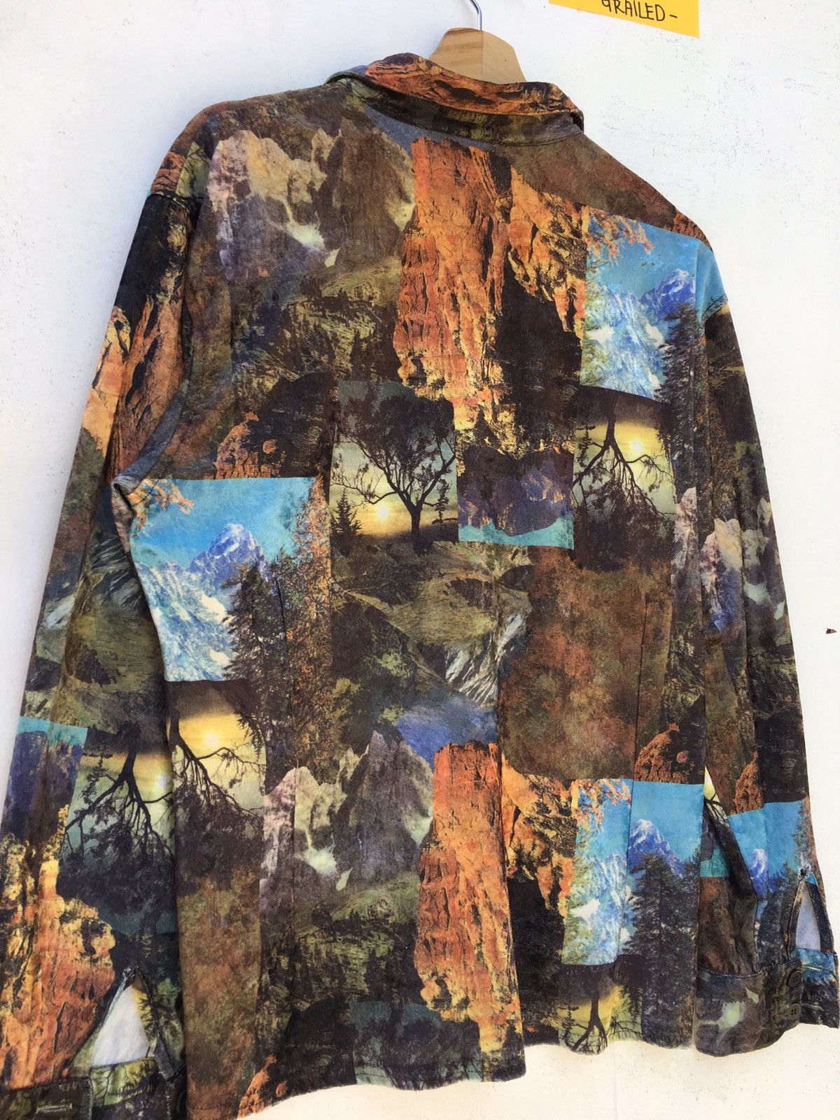 Other Vintage Rare Nature Art Print Velvet Buttons Shirt Size US M / EU 48-50 / 2 - 16 Thumbnail