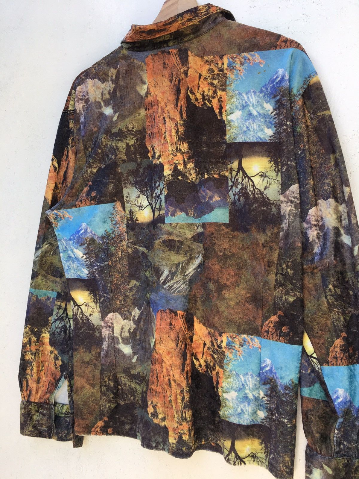 Other Vintage Rare Nature Art Print Velvet Buttons Shirt Size US M / EU 48-50 / 2 - 17 Thumbnail
