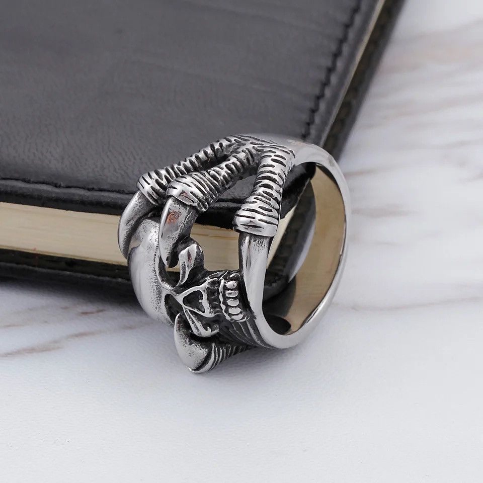 Other Punk Skull Rings Size ONE SIZE - 3 Thumbnail