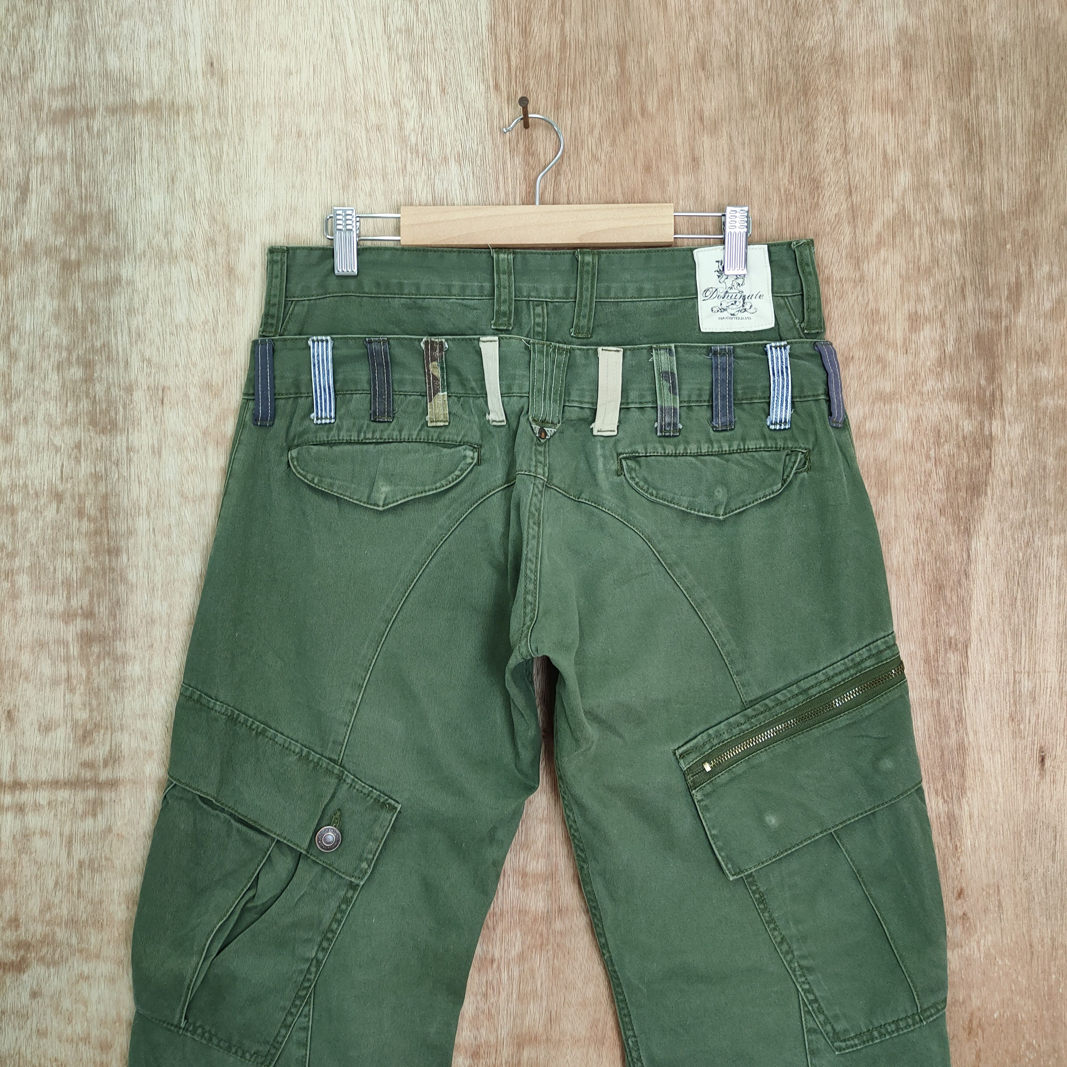 Japanese Brand × Voodoo Tactical DOMINATED HANDCRAFTED DOUBLE WAIST CARGO PANTS Size US 32 / EU 48 - 10 Thumbnail