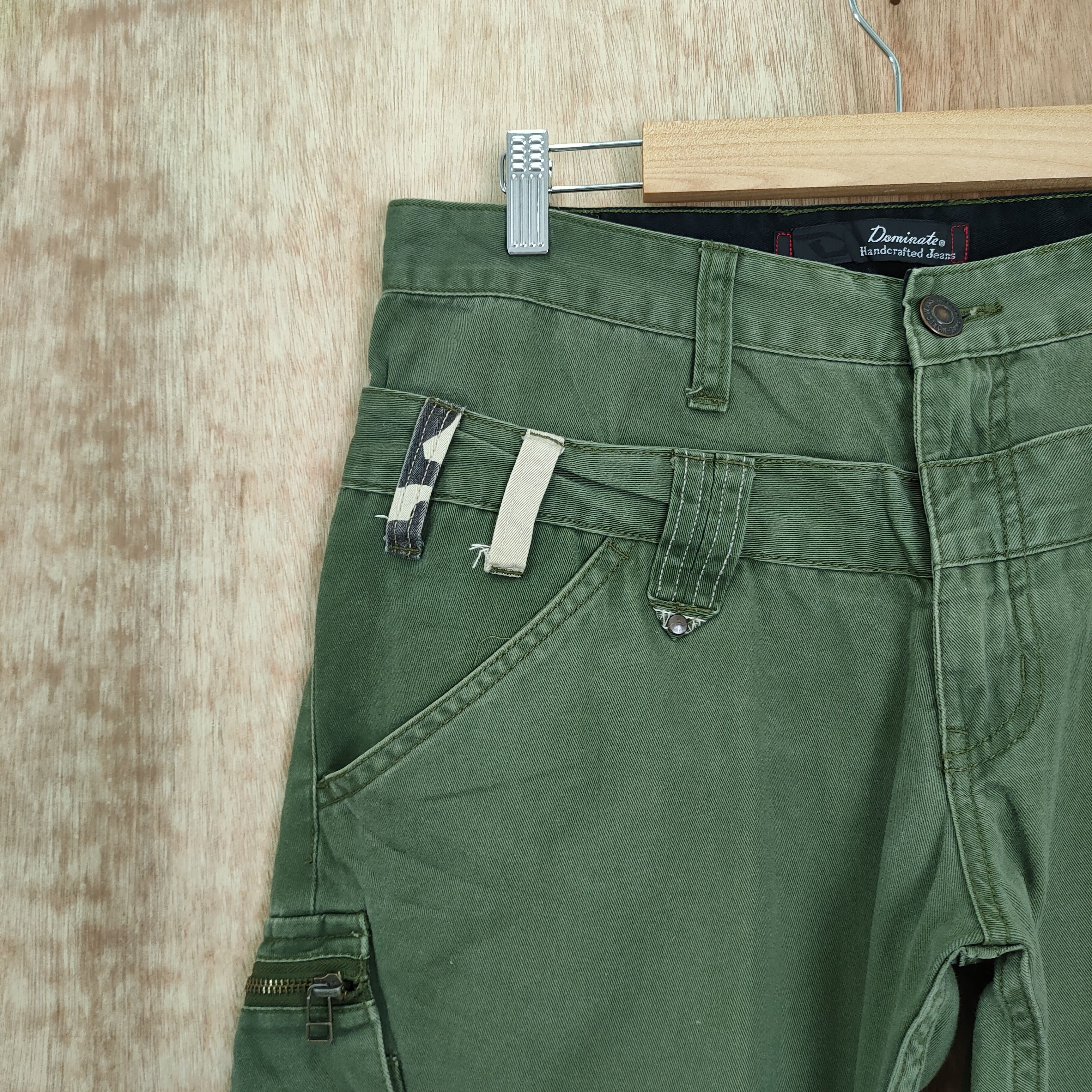Japanese Brand × Voodoo Tactical DOMINATED HANDCRAFTED DOUBLE WAIST CARGO PANTS Size US 32 / EU 48 - 7 Thumbnail