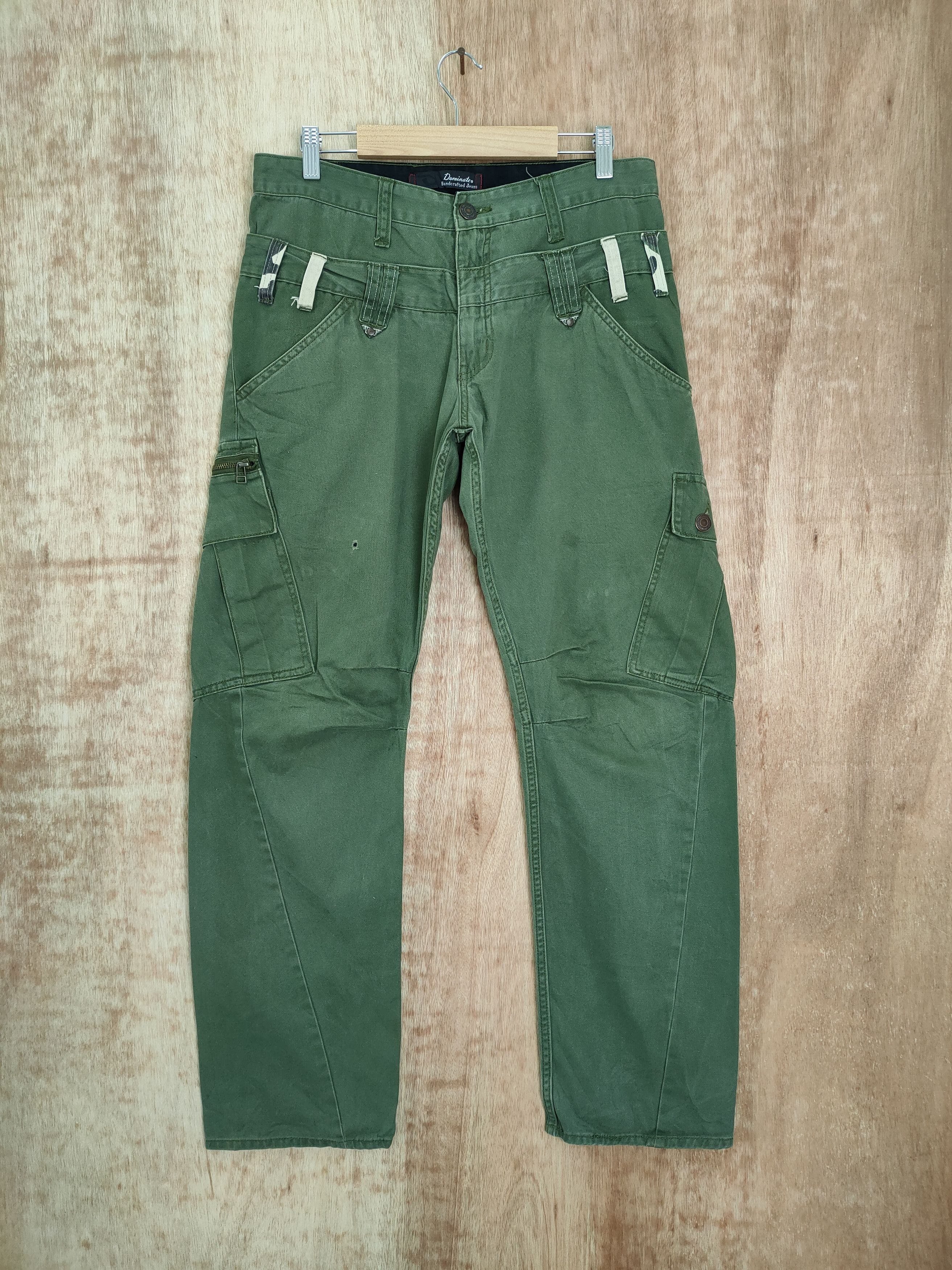 Japanese Brand × Voodoo Tactical DOMINATED HANDCRAFTED DOUBLE WAIST CARGO PANTS Size US 32 / EU 48 - 1 Thumbnail