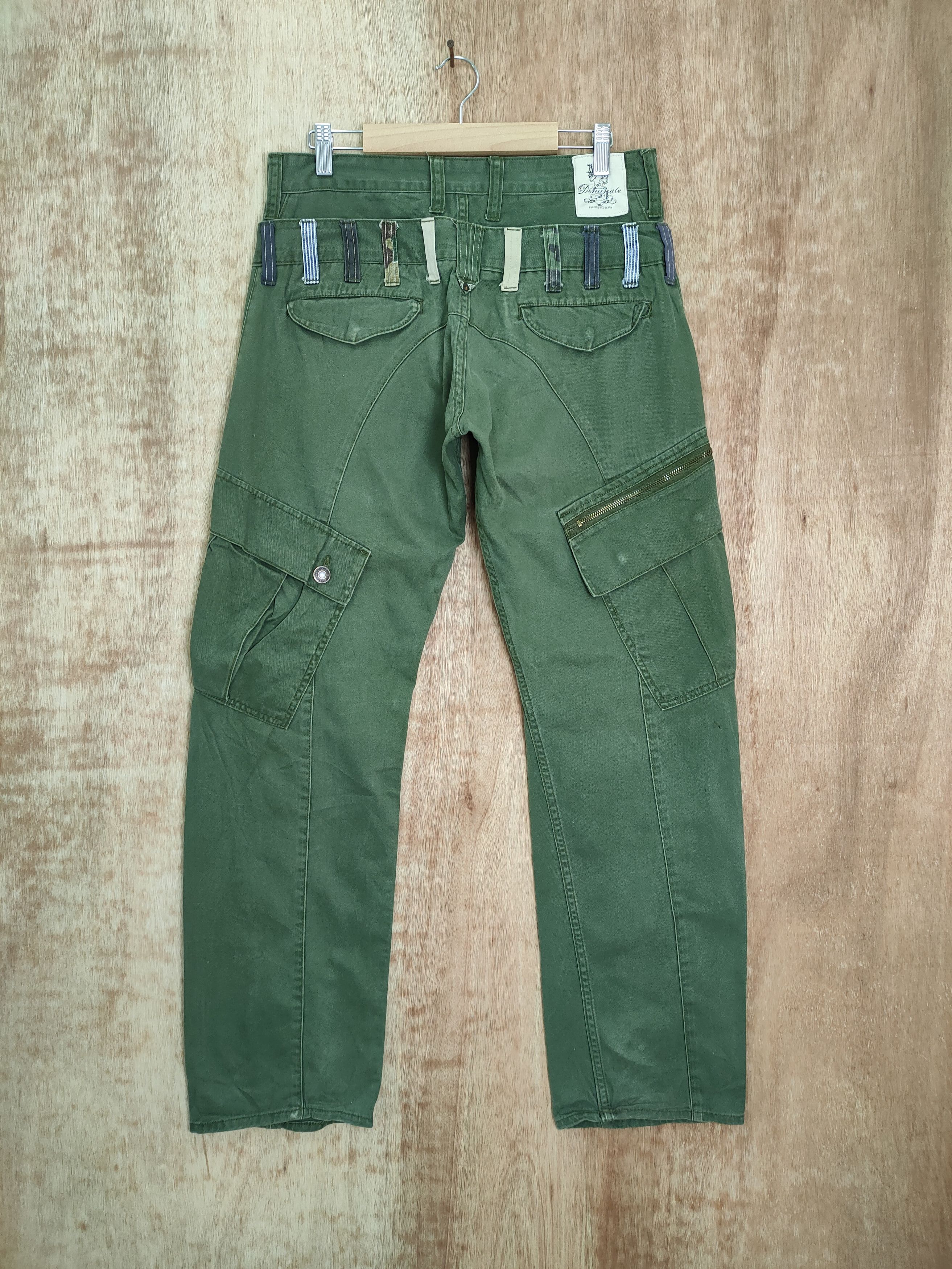 Japanese Brand × Voodoo Tactical DOMINATED HANDCRAFTED DOUBLE WAIST CARGO PANTS Size US 32 / EU 48 - 2 Thumbnail