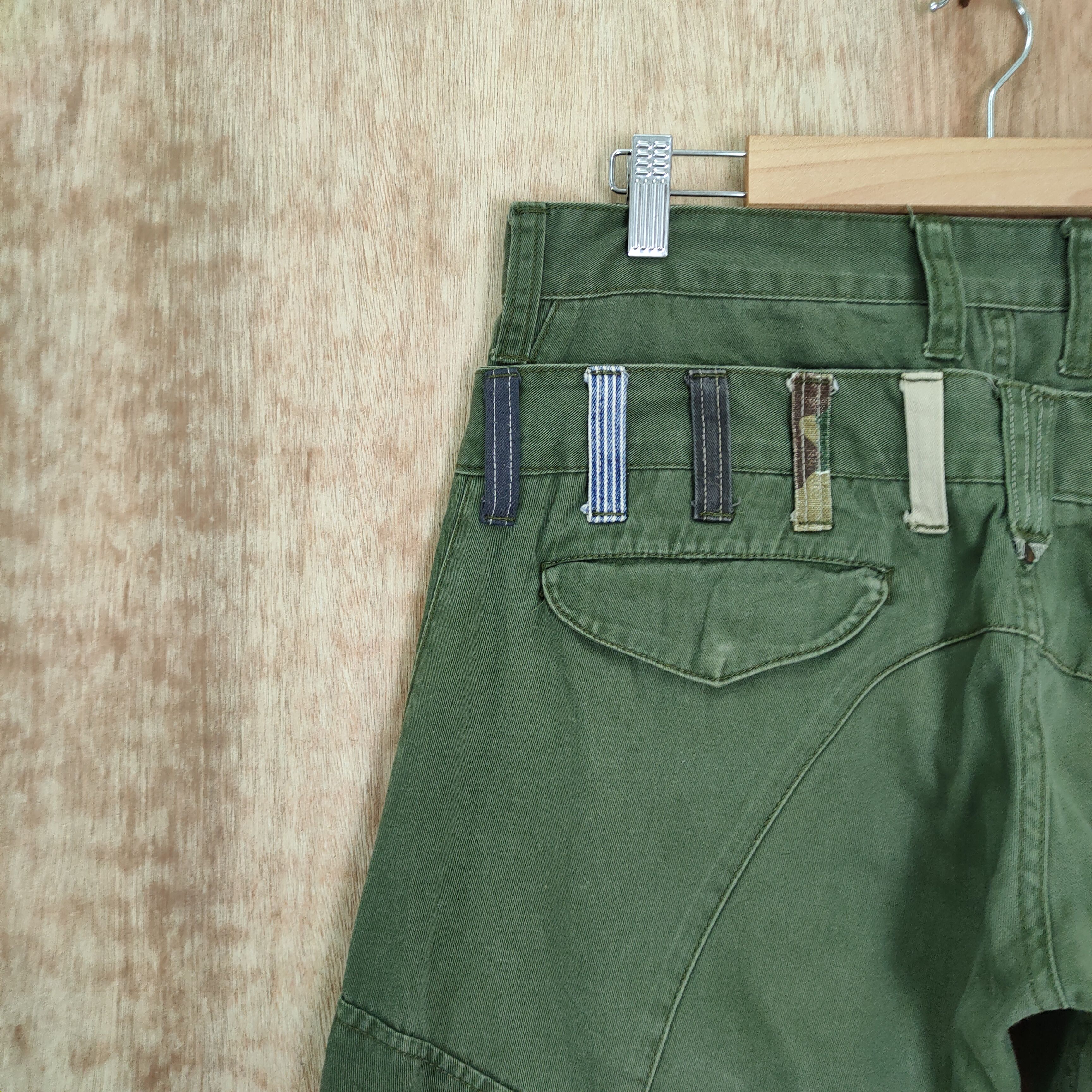 Japanese Brand × Voodoo Tactical DOMINATED HANDCRAFTED DOUBLE WAIST CARGO PANTS Size US 32 / EU 48 - 13 Thumbnail