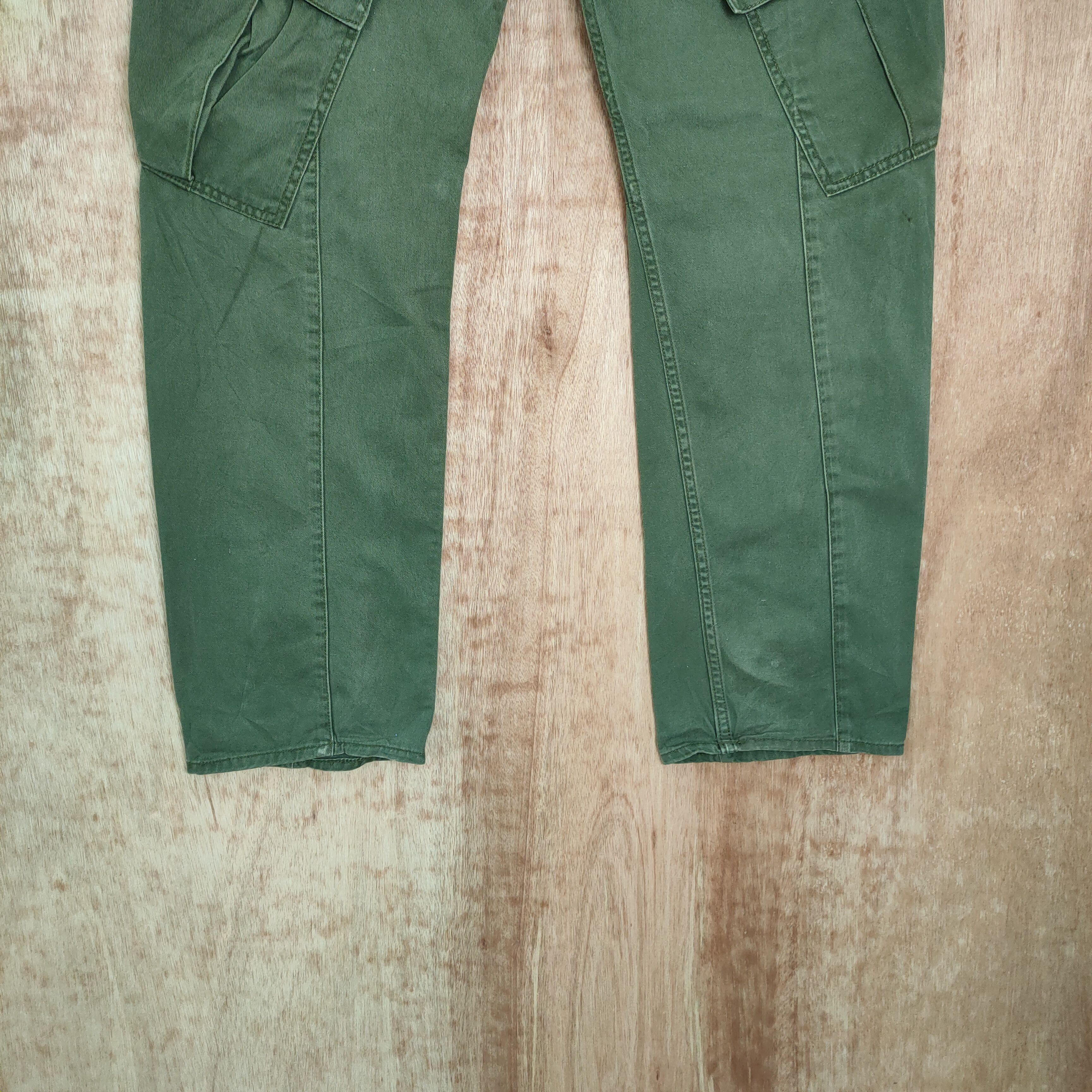 Japanese Brand × Voodoo Tactical DOMINATED HANDCRAFTED DOUBLE WAIST CARGO PANTS Size US 32 / EU 48 - 11 Thumbnail
