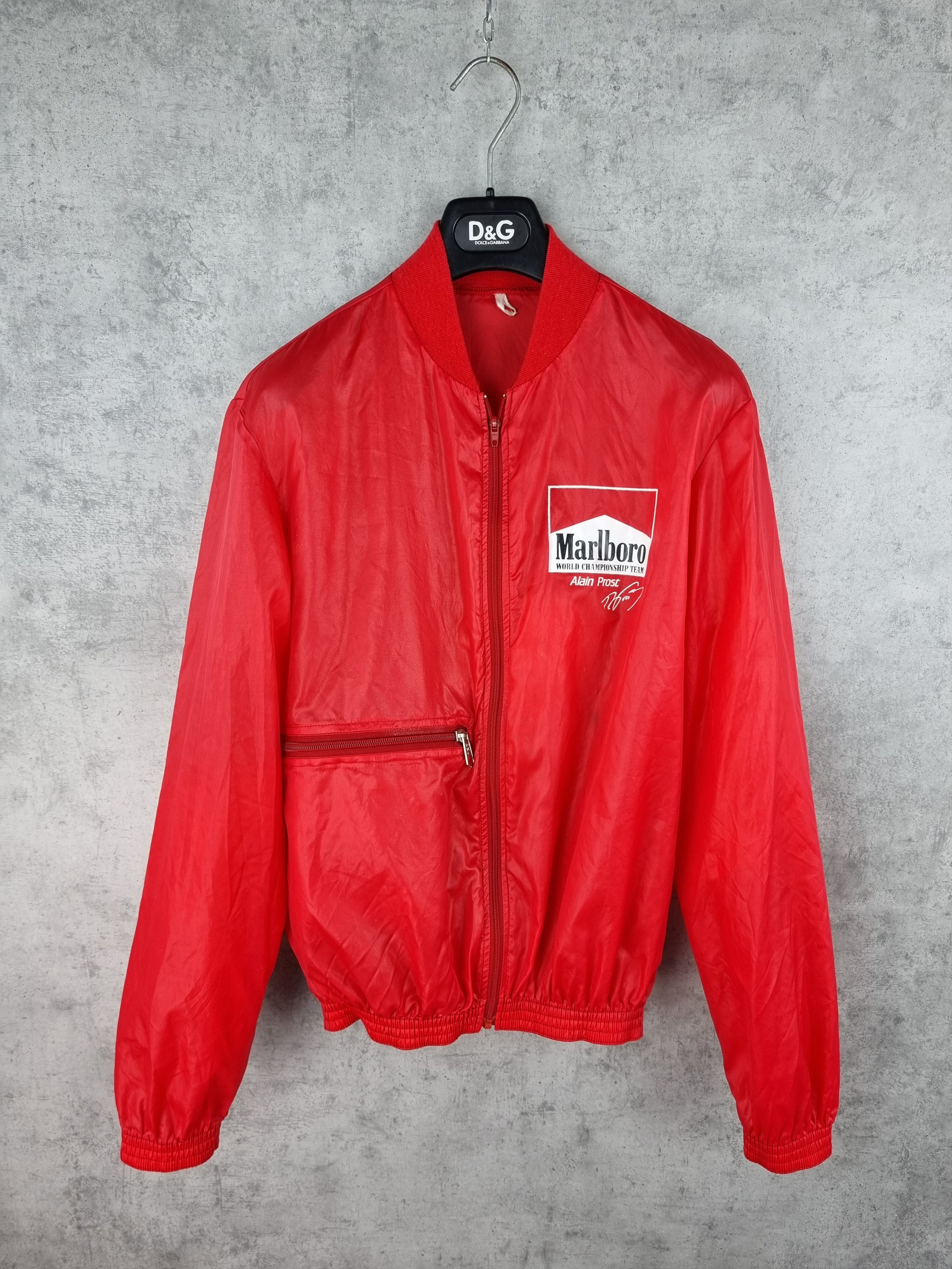 Formula 1 × Marlboro 80s Marlboro World Championship Team Vintage Rare Track top Size US S / EU 44-46 / 1 - 13 Thumbnail