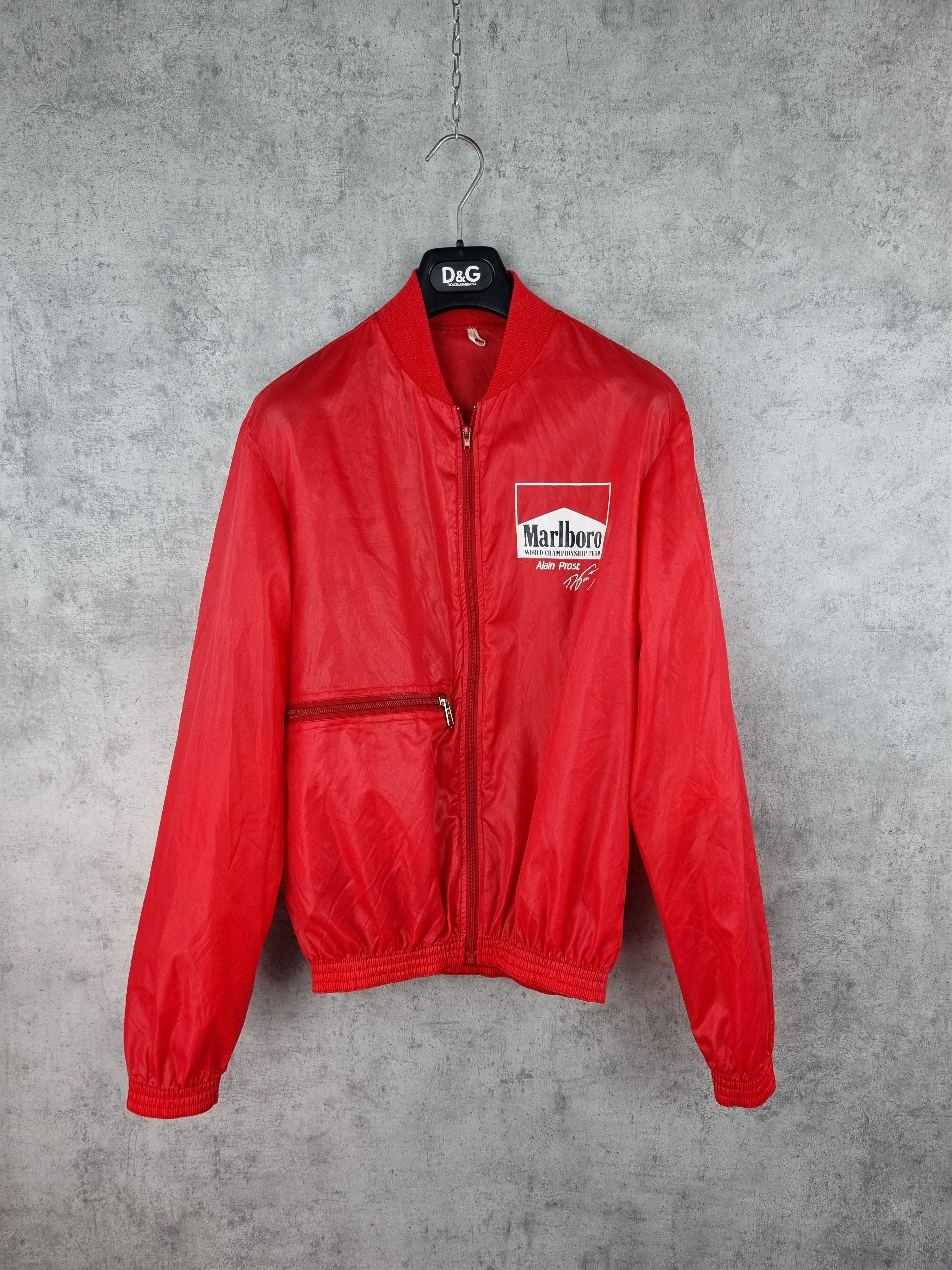 Formula 1 × Marlboro 80s Marlboro World Championship Team Vintage Rare Track top Size US S / EU 44-46 / 1 - 2 Thumbnail