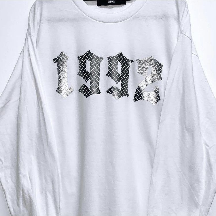 Japanese Brand 1992 Diamond Plate Logo Long Sleeve Tee Size US L / EU 52-54 / 3 - 1 Thumbnail