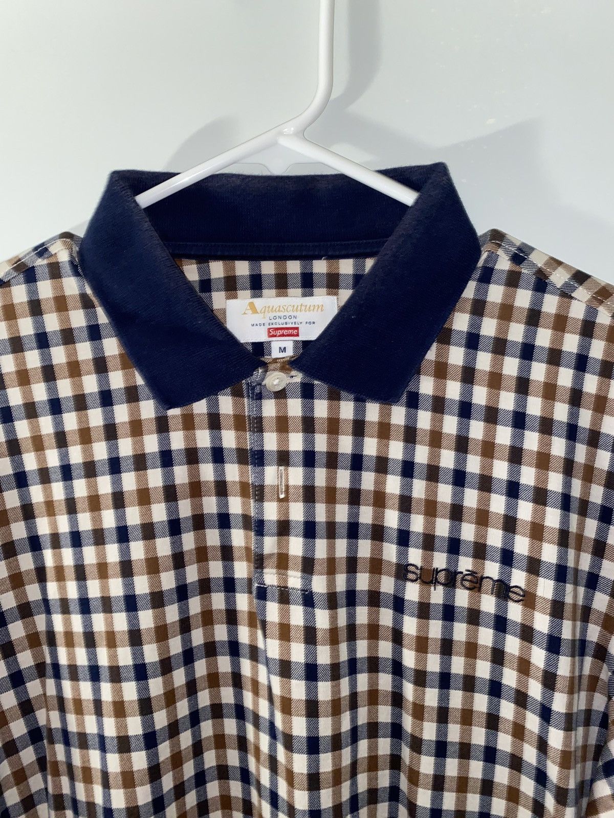 Supreme Supreme Aquascutum Longsleeve Polo | Grailed