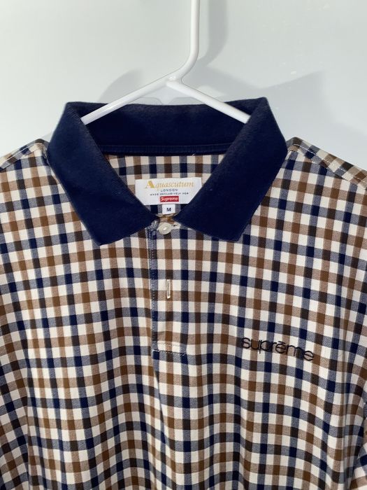 Supreme Supreme Aquascutum Longsleeve Polo Grailed