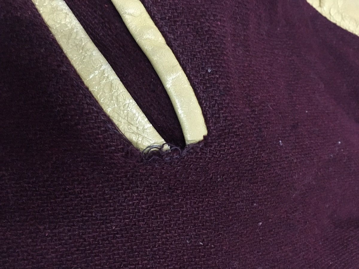 Vintage Vintage 80’s Varsity Jacket Wool/Leather Size US M / EU 48-50 / 2 - 10 Thumbnail