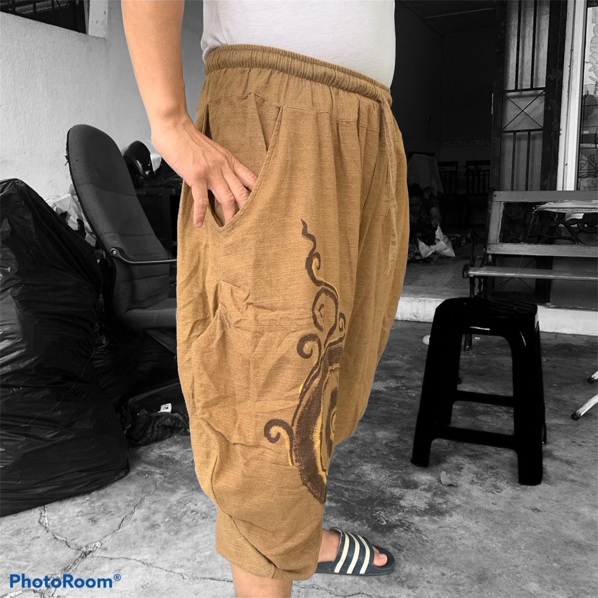 Japanese Brand Short pants like alibaba aladdin Like Kapital style Size US 30 / EU 46 - 3 Thumbnail