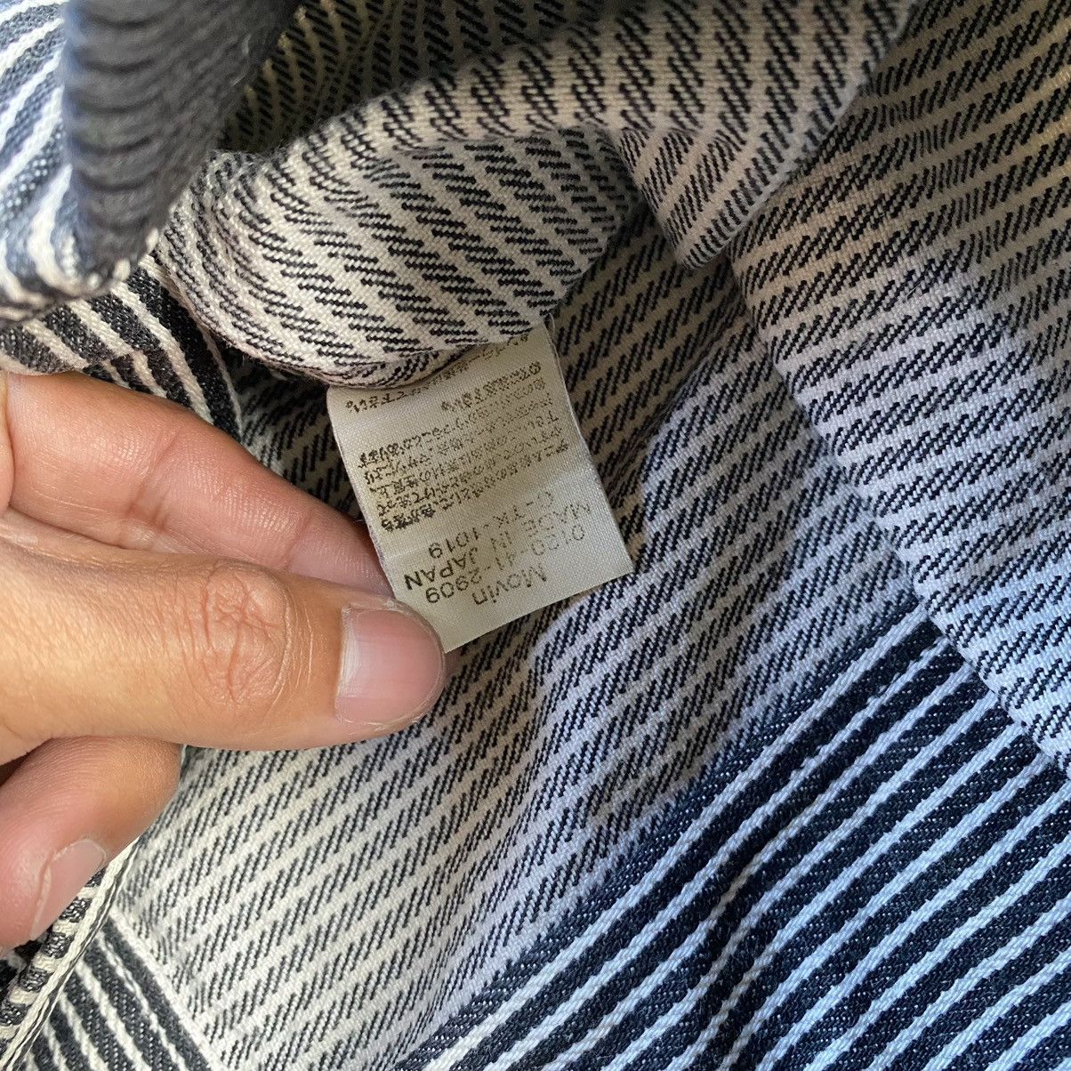 Japanese Brand Vintage Movin Hickory Railroad Stripe Worker Jacket Size US M / EU 48-50 / 2 - 13 Thumbnail