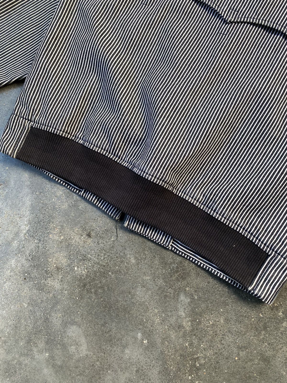 Japanese Brand Vintage Movin Hickory Railroad Stripe Worker Jacket Size US M / EU 48-50 / 2 - 10 Thumbnail