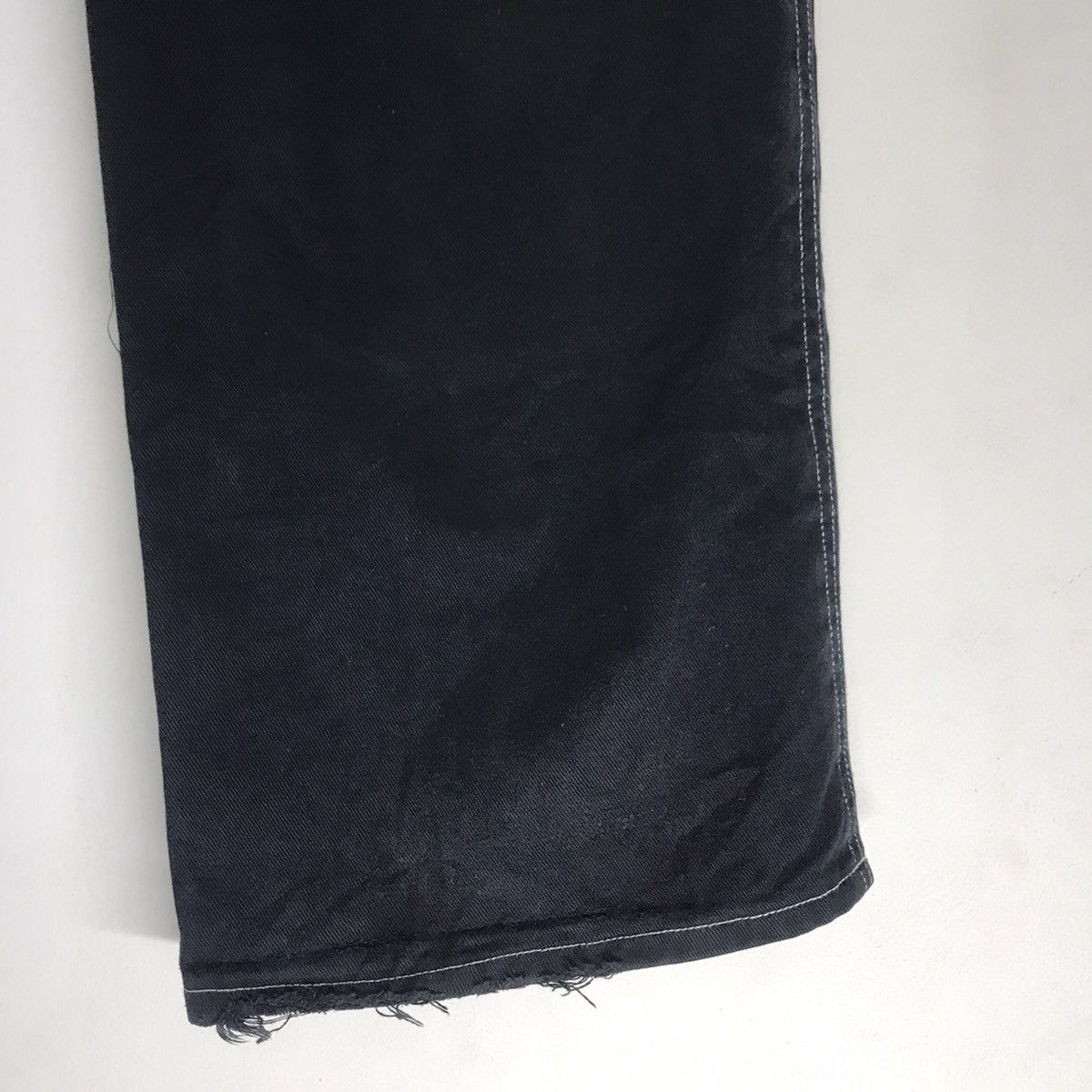 Japanese Brand NAME-S APACHEES Denim Wide Leg Baggy Pants Size US 34 / EU 50 - 8 Thumbnail