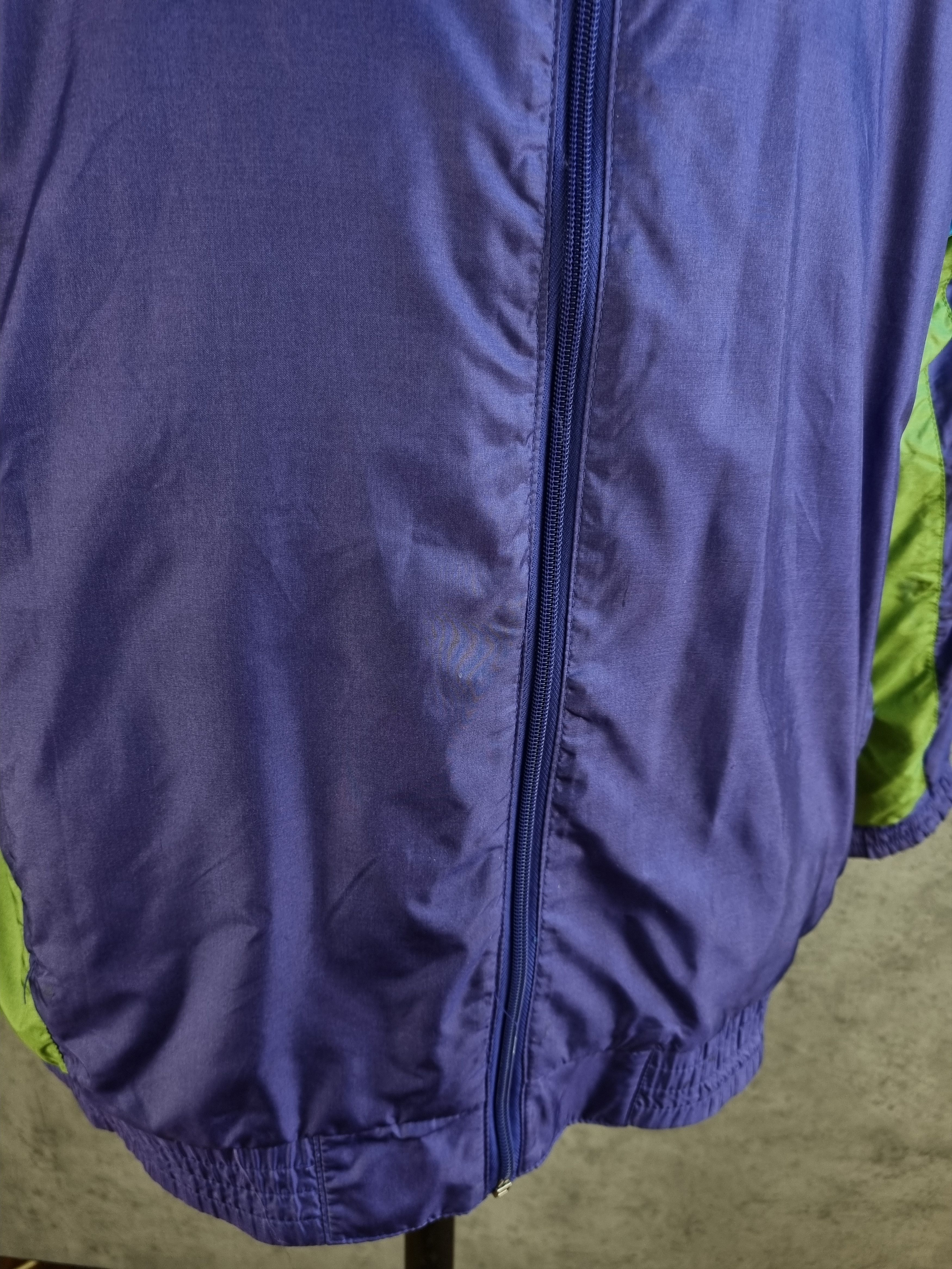 Adidas × Vintage 90s ADIDAS Electric Psychedelic Nylon Light Track Jacket Size US L / EU 52-54 / 3 - 20 Thumbnail