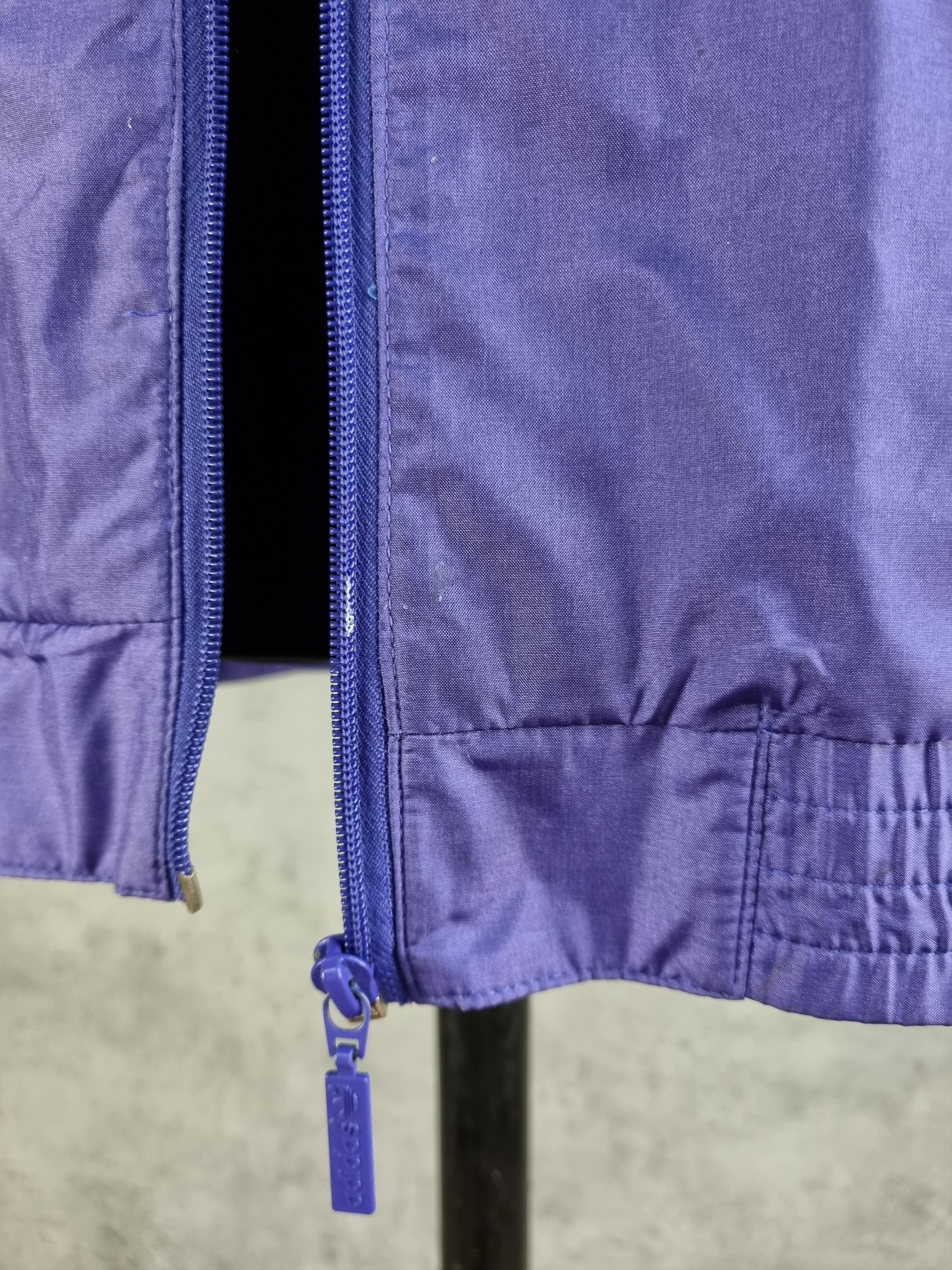 Adidas × Vintage 90s ADIDAS Electric Psychedelic Nylon Light Track Jacket Size US L / EU 52-54 / 3 - 18 Thumbnail
