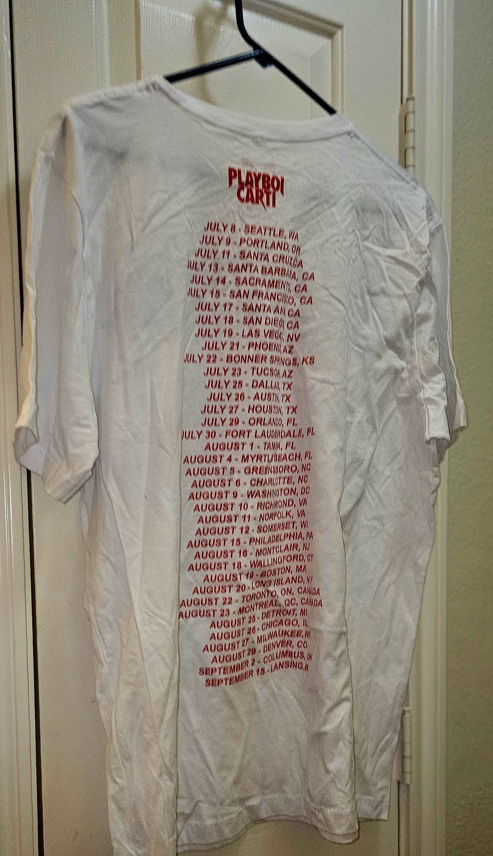 Playboi Carti 100% AUTHENTIC 2017 PLAYBOI CARTI Self-titled' Era XL Size US XL / EU 56 / 4 - 6 Thumbnail