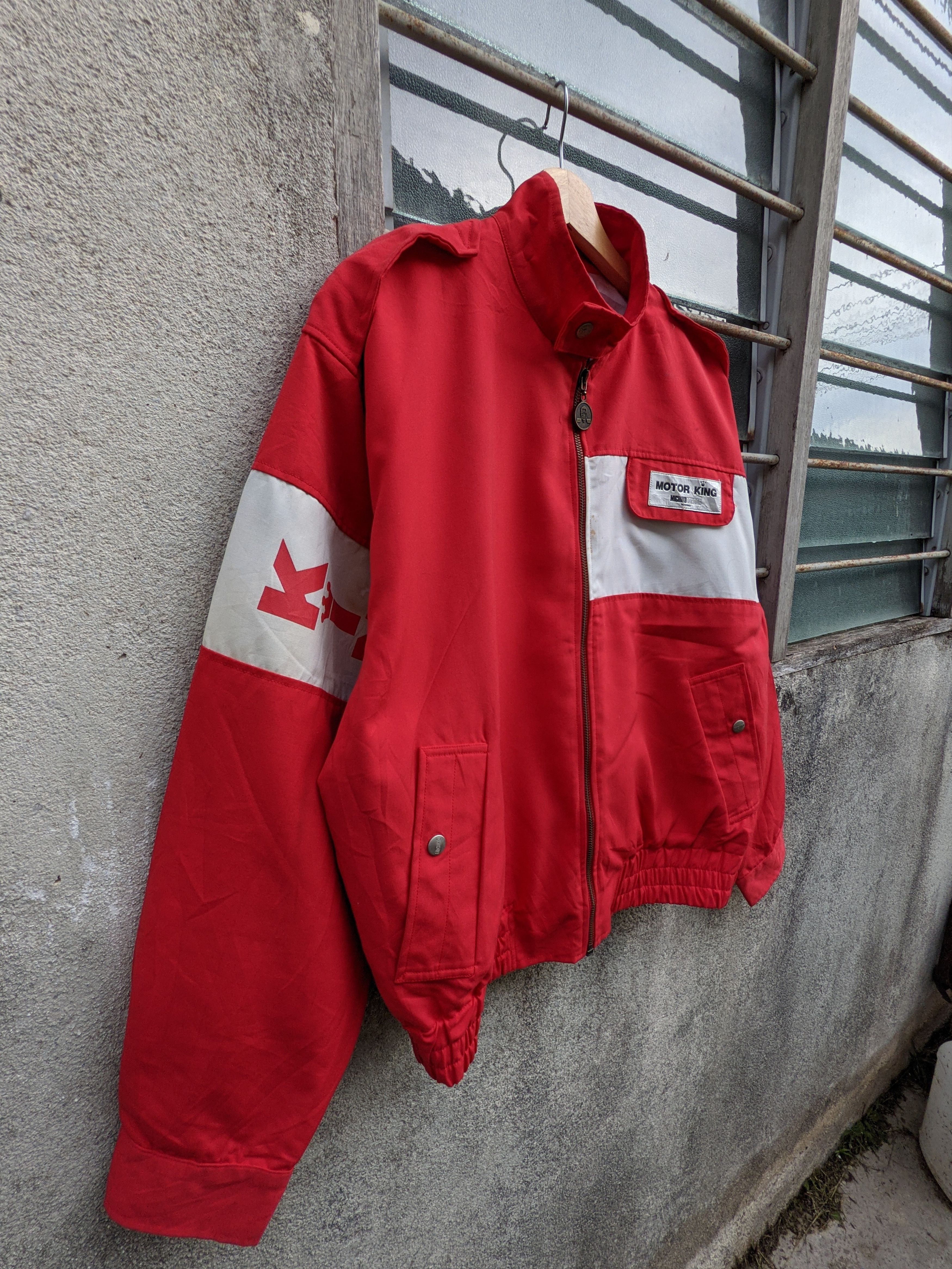 Japanese Brand × Michiko Koshino London Michiko Koshino London woven spellout zip up jacket Size US L / EU 52-54 / 3 - 4 Thumbnail