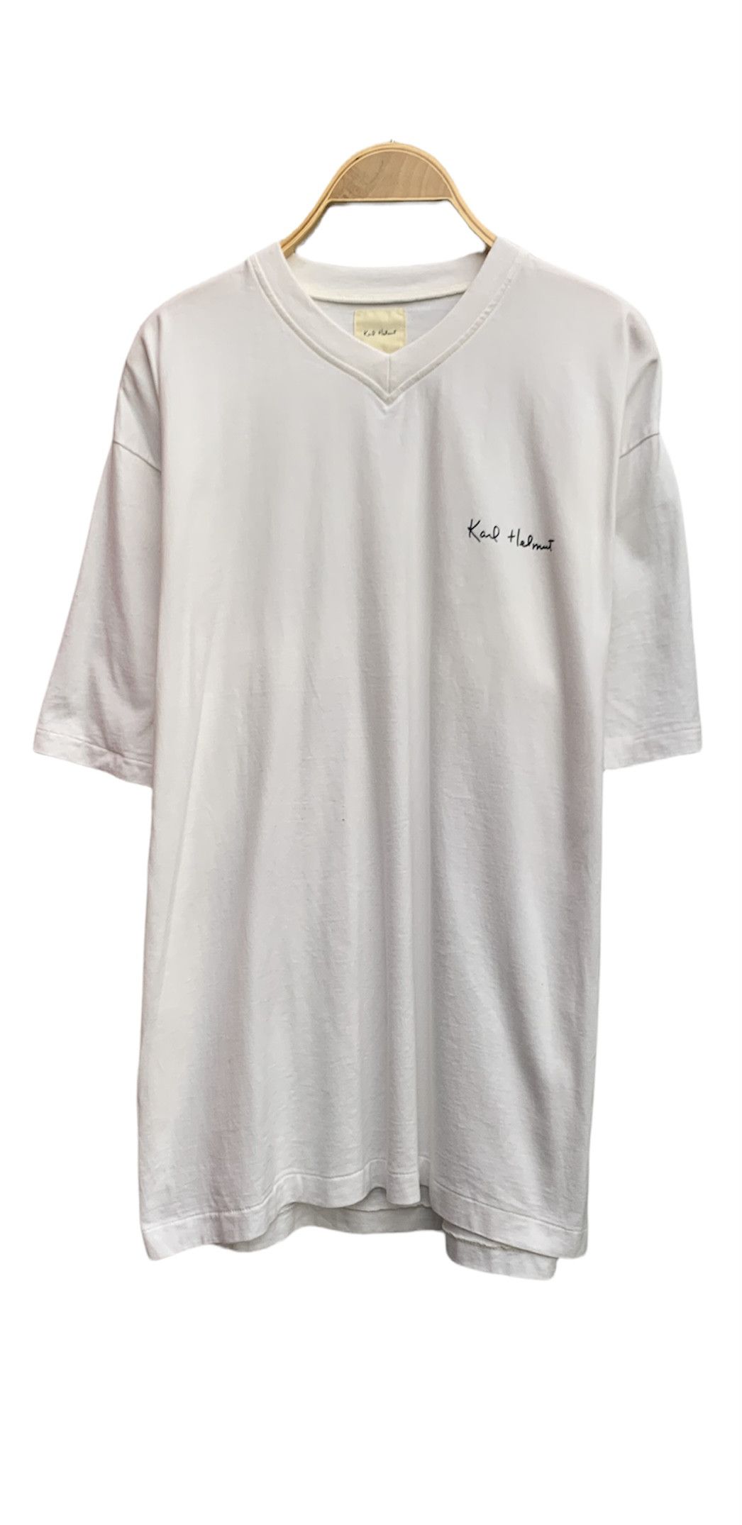 Helmut Lang Karl Helmut Tee Size US L / EU 52-54 / 3 - 1 Thumbnail