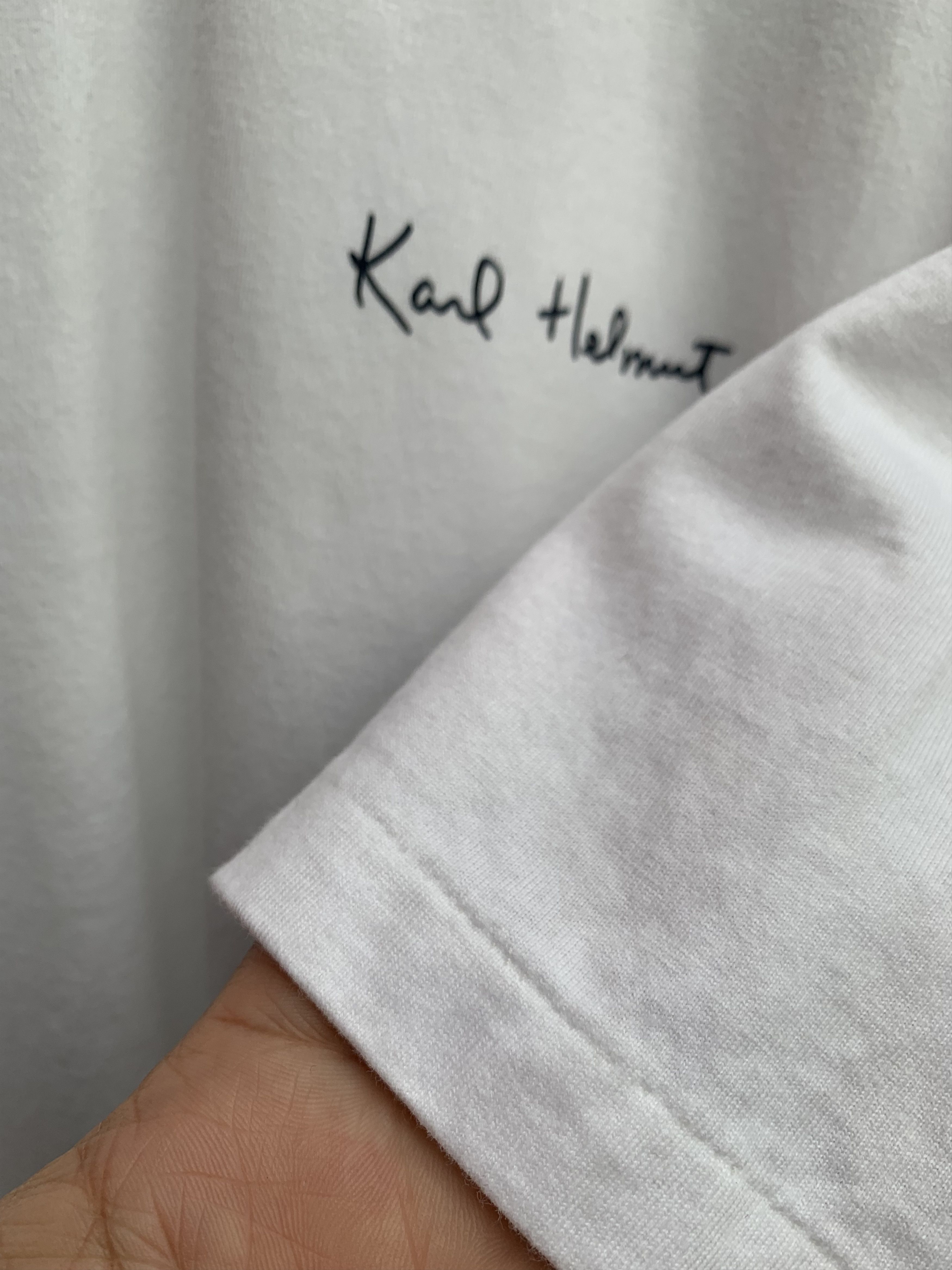 Helmut Lang Karl Helmut Tee Size US L / EU 52-54 / 3 - 4 Thumbnail