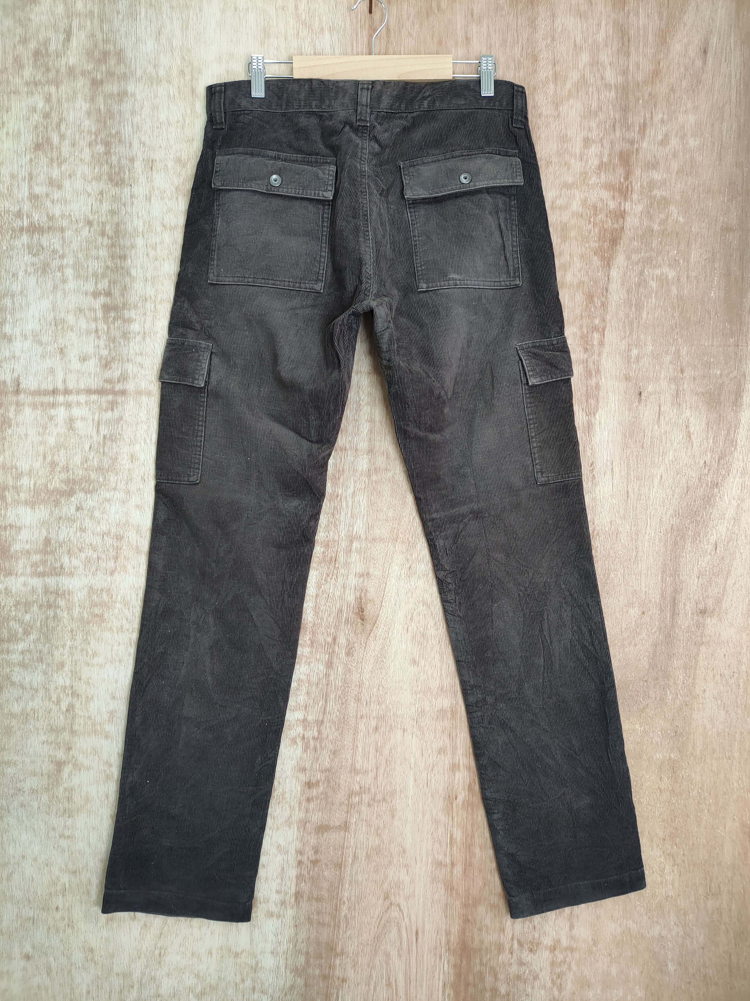 Japanese Brand × Vintage JAPANESE BRAND CARDOROY CARGO PANTS Size US 32 / EU 48 - 3 Thumbnail
