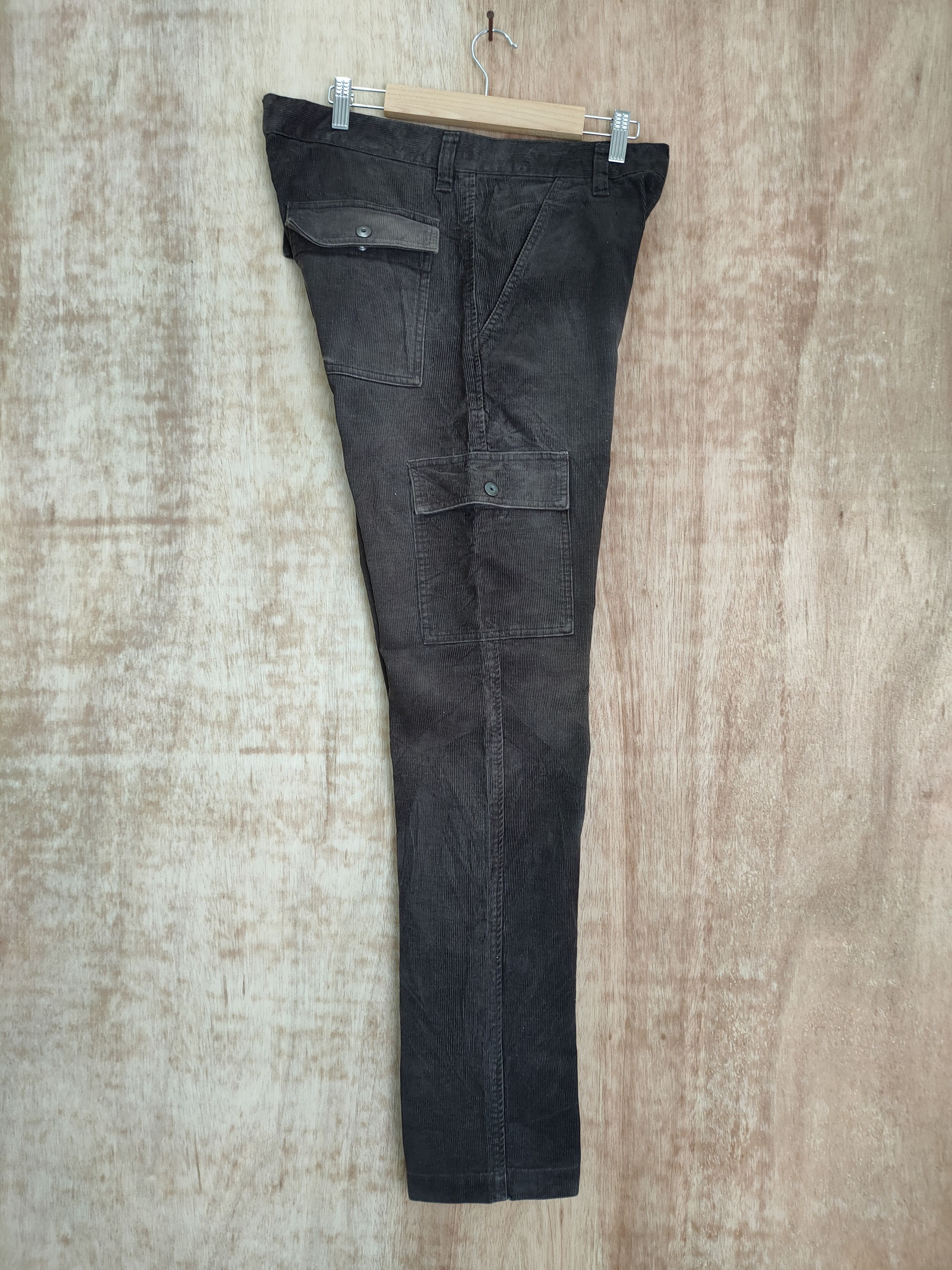 Japanese Brand × Vintage JAPANESE BRAND CARDOROY CARGO PANTS Size US 32 / EU 48 - 2 Thumbnail