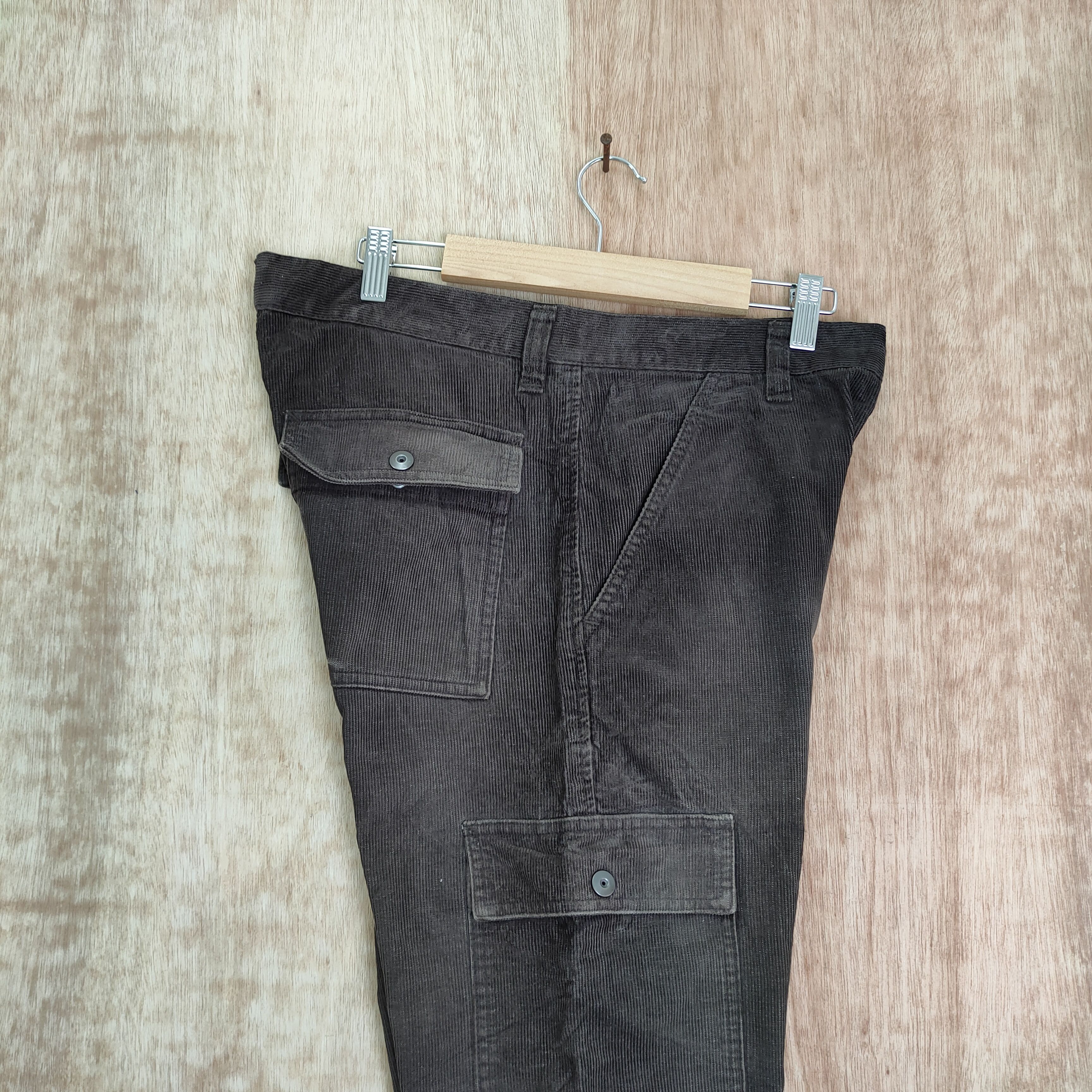 Japanese Brand × Vintage JAPANESE BRAND CARDOROY CARGO PANTS Size US 32 / EU 48 - 9 Thumbnail