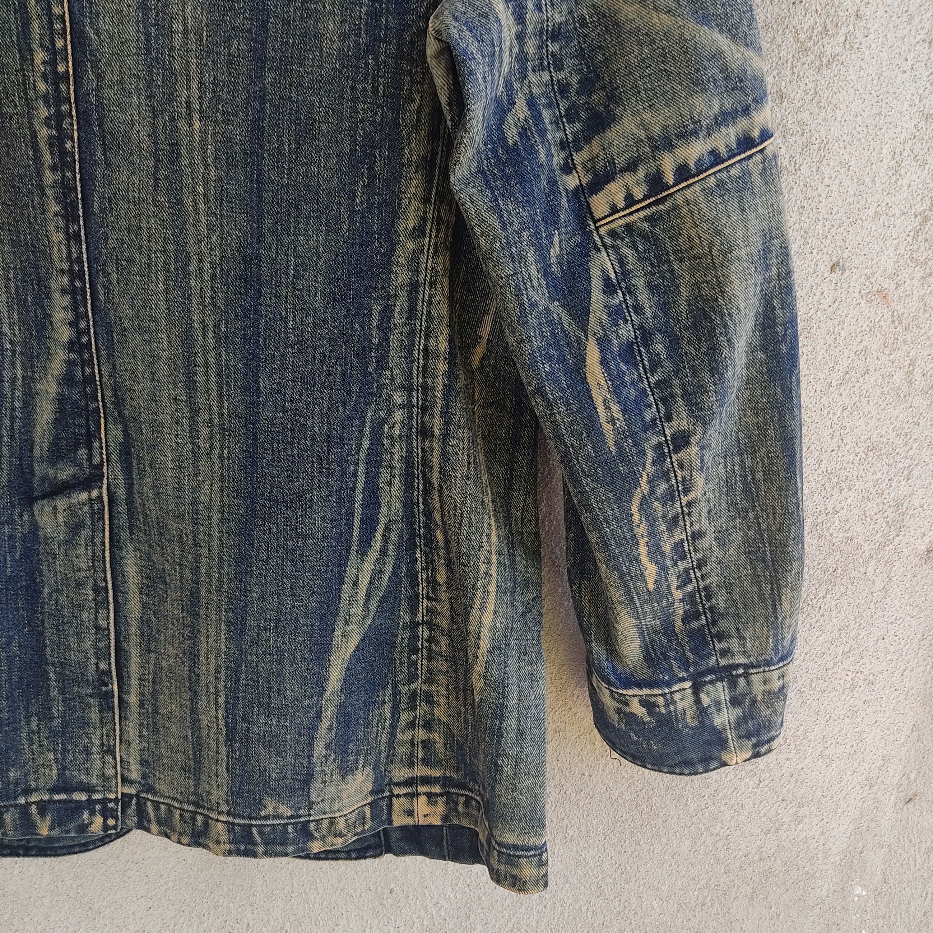 Japanese Brand Tornado Mart Japan Denim Jacket Blazer Size US M / EU 48-50 / 2 - 16 Thumbnail