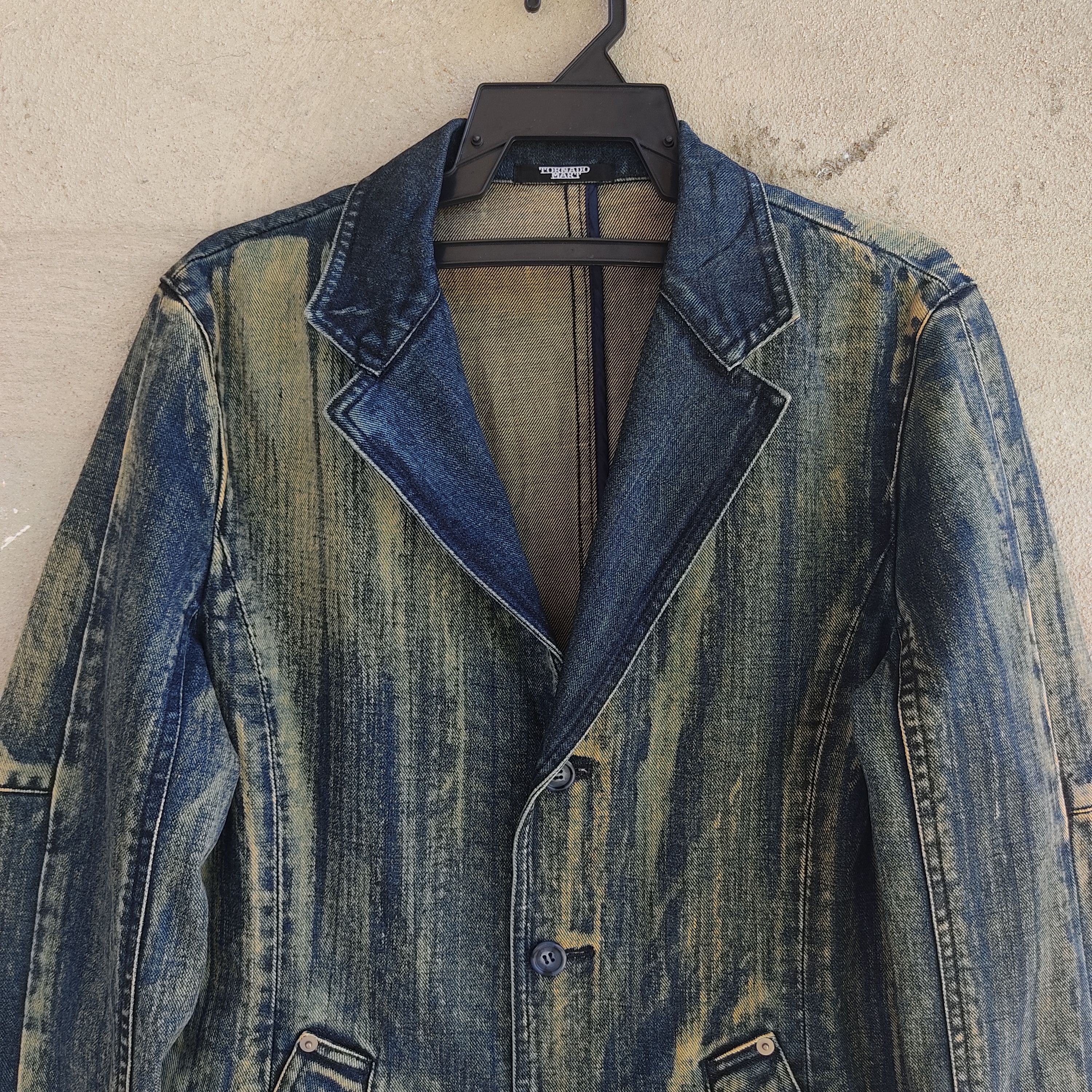 Japanese Brand Tornado Mart Japan Denim Jacket Blazer Size US M / EU 48-50 / 2 - 5 Thumbnail