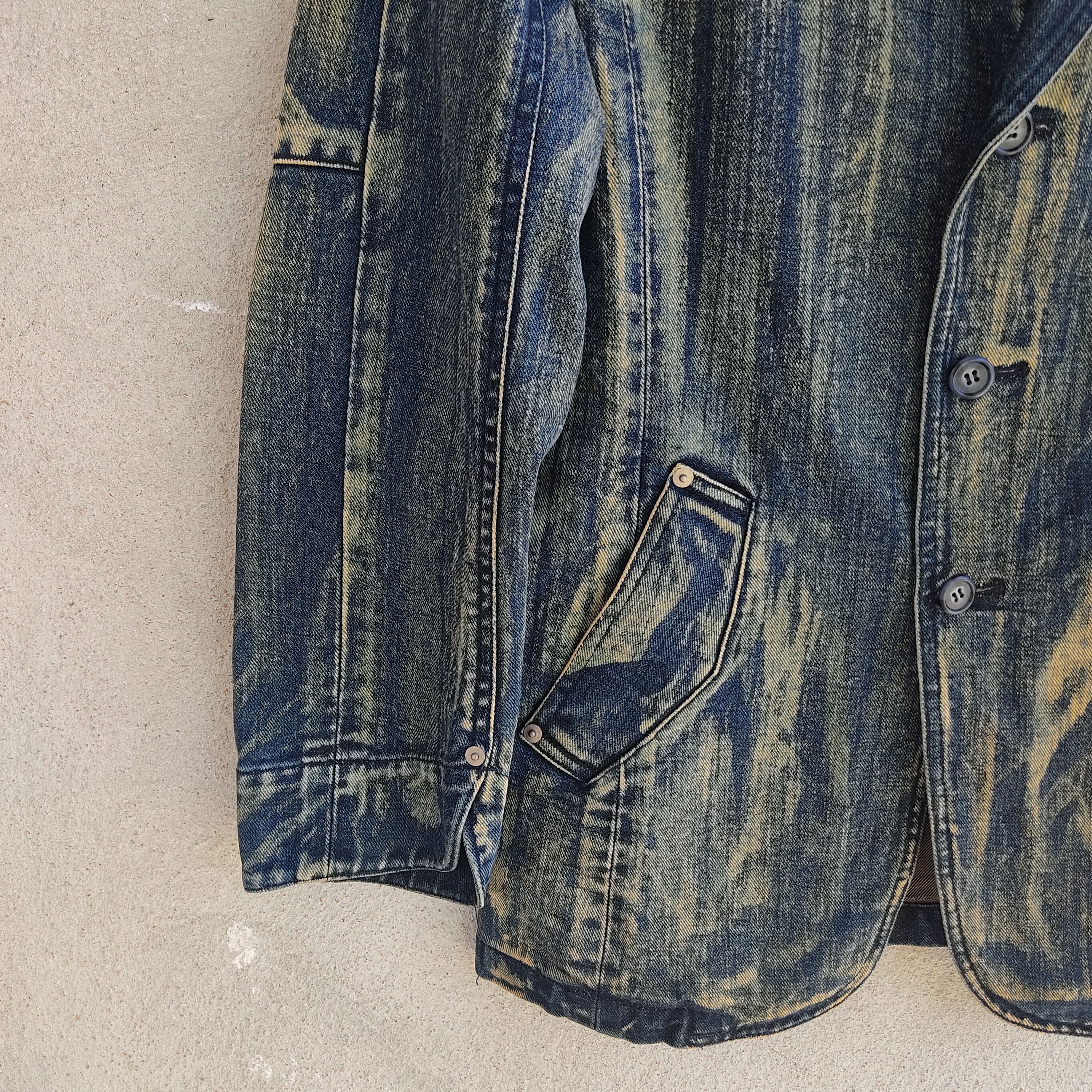 Japanese Brand Tornado Mart Japan Denim Jacket Blazer Size US M / EU 48-50 / 2 - 9 Thumbnail