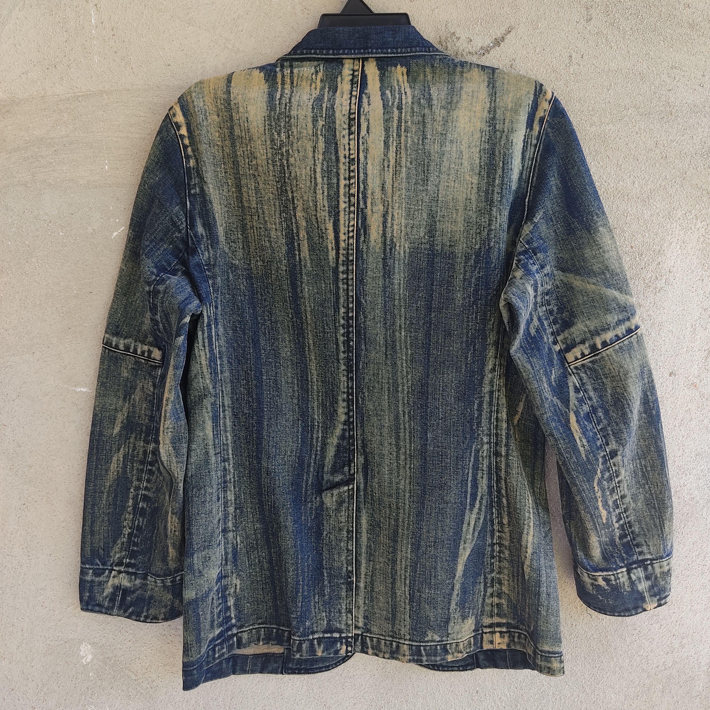 Japanese Brand Tornado Mart Japan Denim Jacket Blazer Size US M / EU 48-50 / 2 - 2 Thumbnail