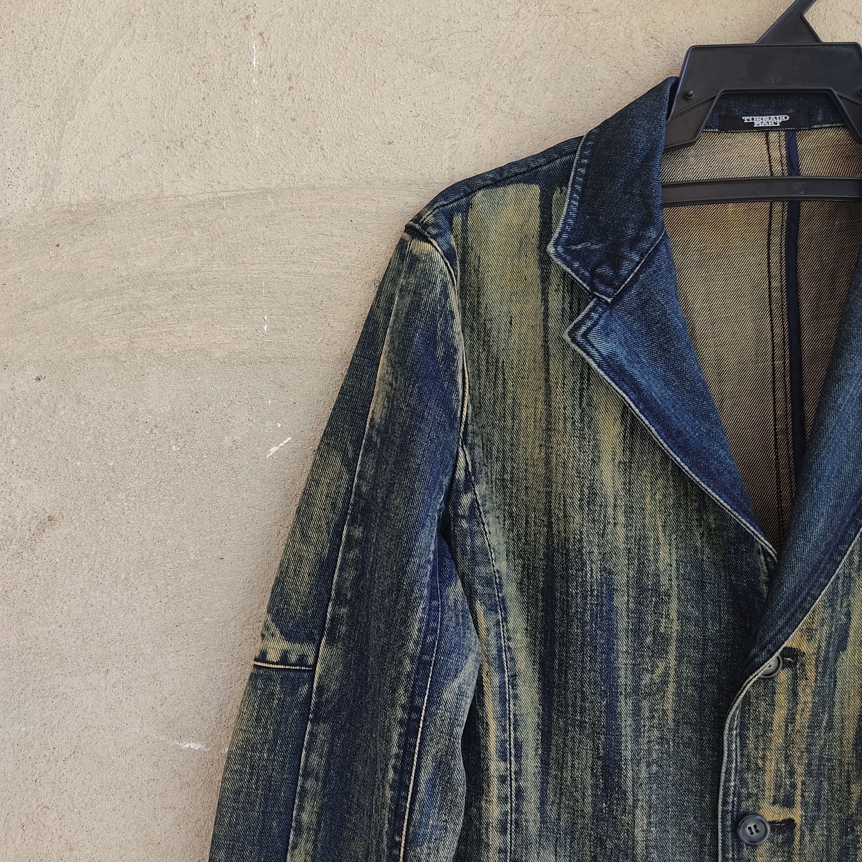 Japanese Brand Tornado Mart Japan Denim Jacket Blazer Size US M / EU 48-50 / 2 - 7 Thumbnail