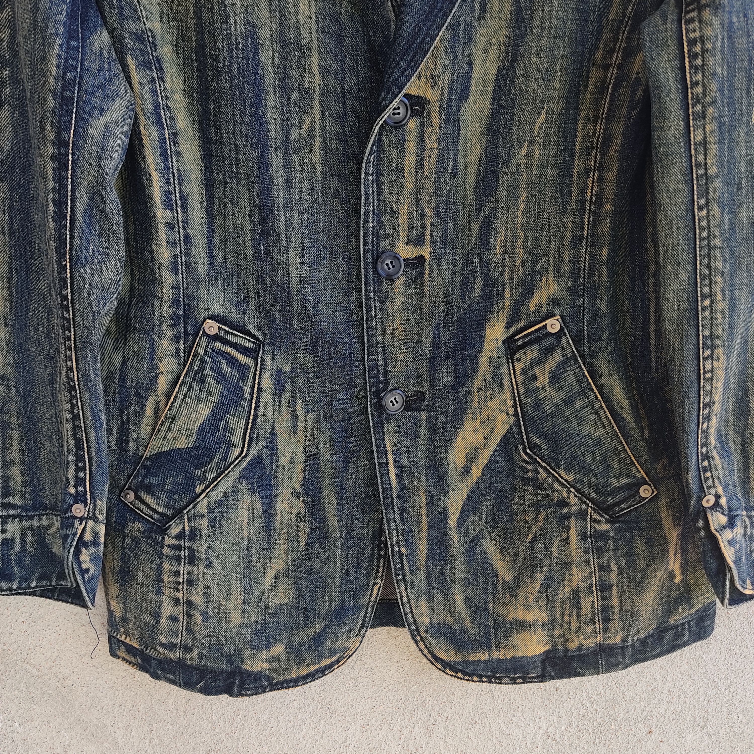 Japanese Brand Tornado Mart Japan Denim Jacket Blazer Size US M / EU 48-50 / 2 - 6 Thumbnail