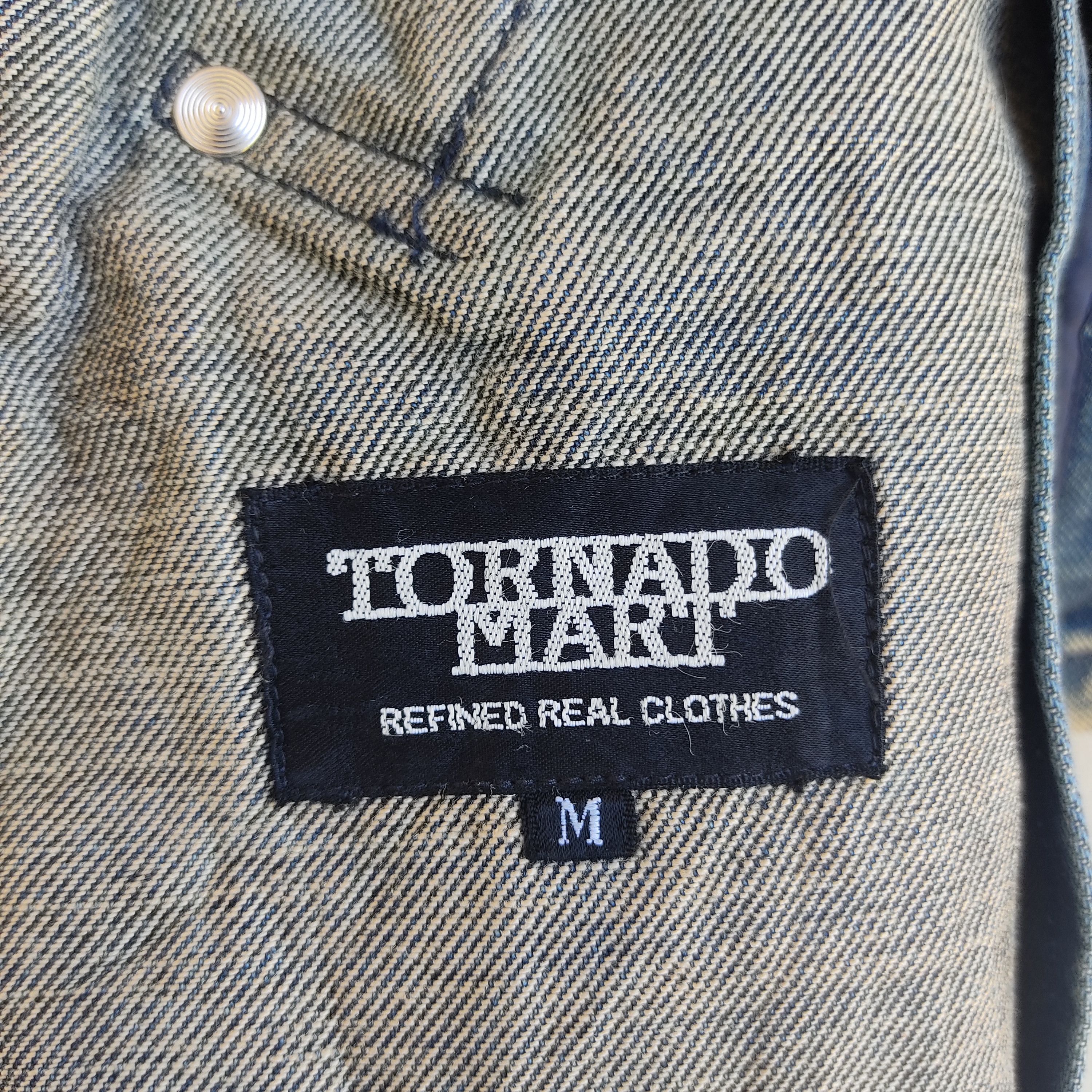 Japanese Brand Tornado Mart Japan Denim Jacket Blazer Size US M / EU 48-50 / 2 - 3 Thumbnail