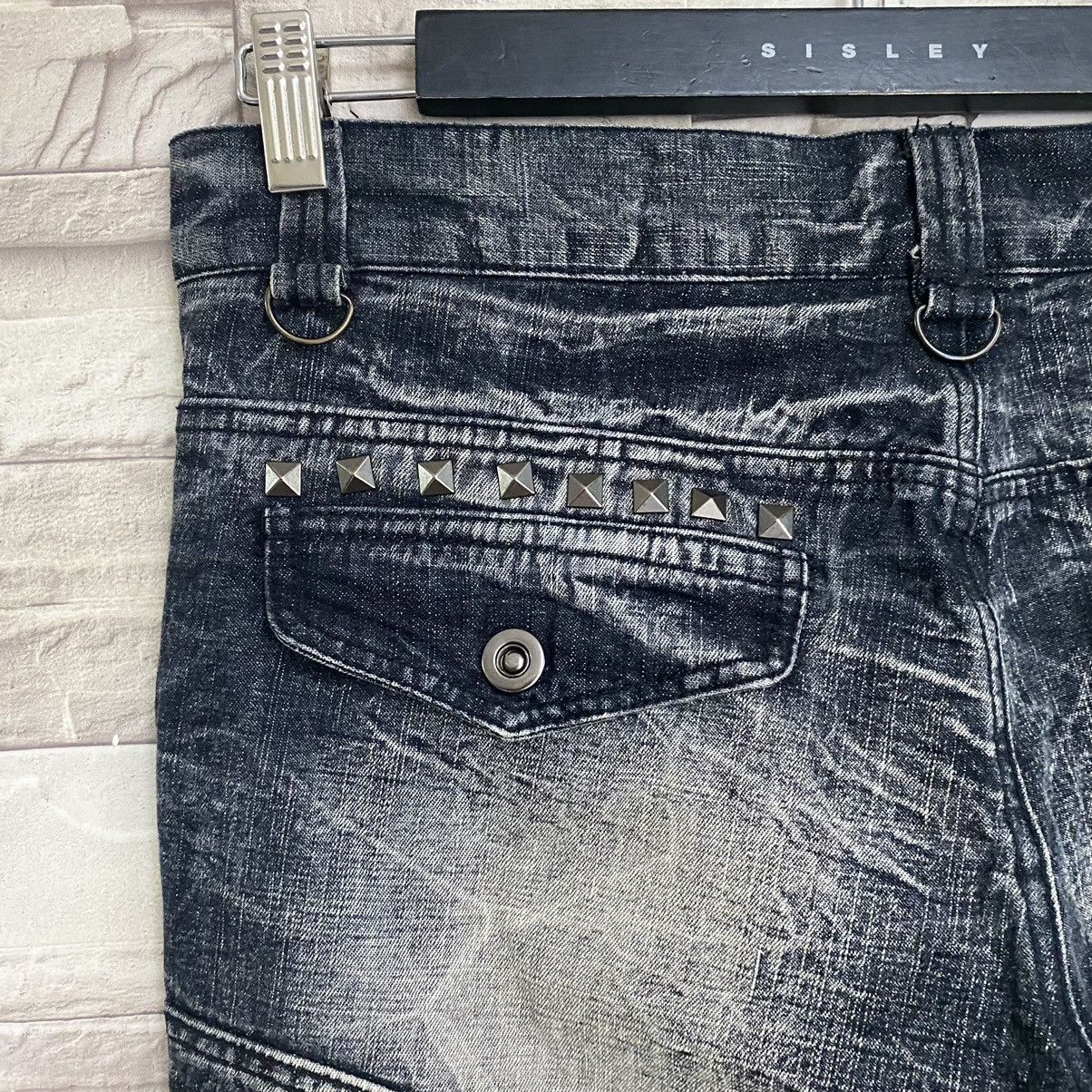 Japanese Brand Japanese Brand LOWBOX Denim Cargo Flare Jeans Size US 32 / EU 48 - 16 Thumbnail