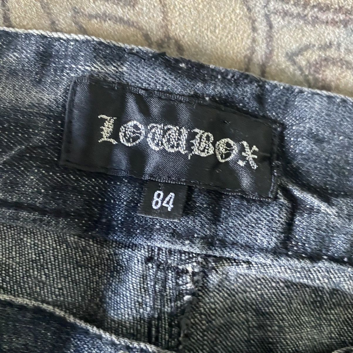 Japanese Brand Japanese Brand LOWBOX Denim Cargo Flare Jeans Size US 32 / EU 48 - 19 Thumbnail