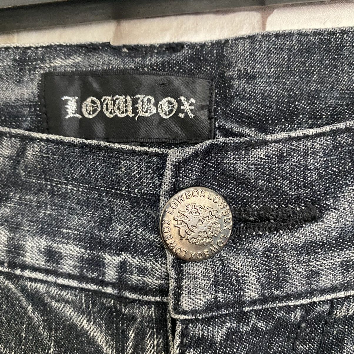 Japanese Brand Japanese Brand LOWBOX Denim Cargo Flare Jeans Size US 32 / EU 48 - 12 Thumbnail