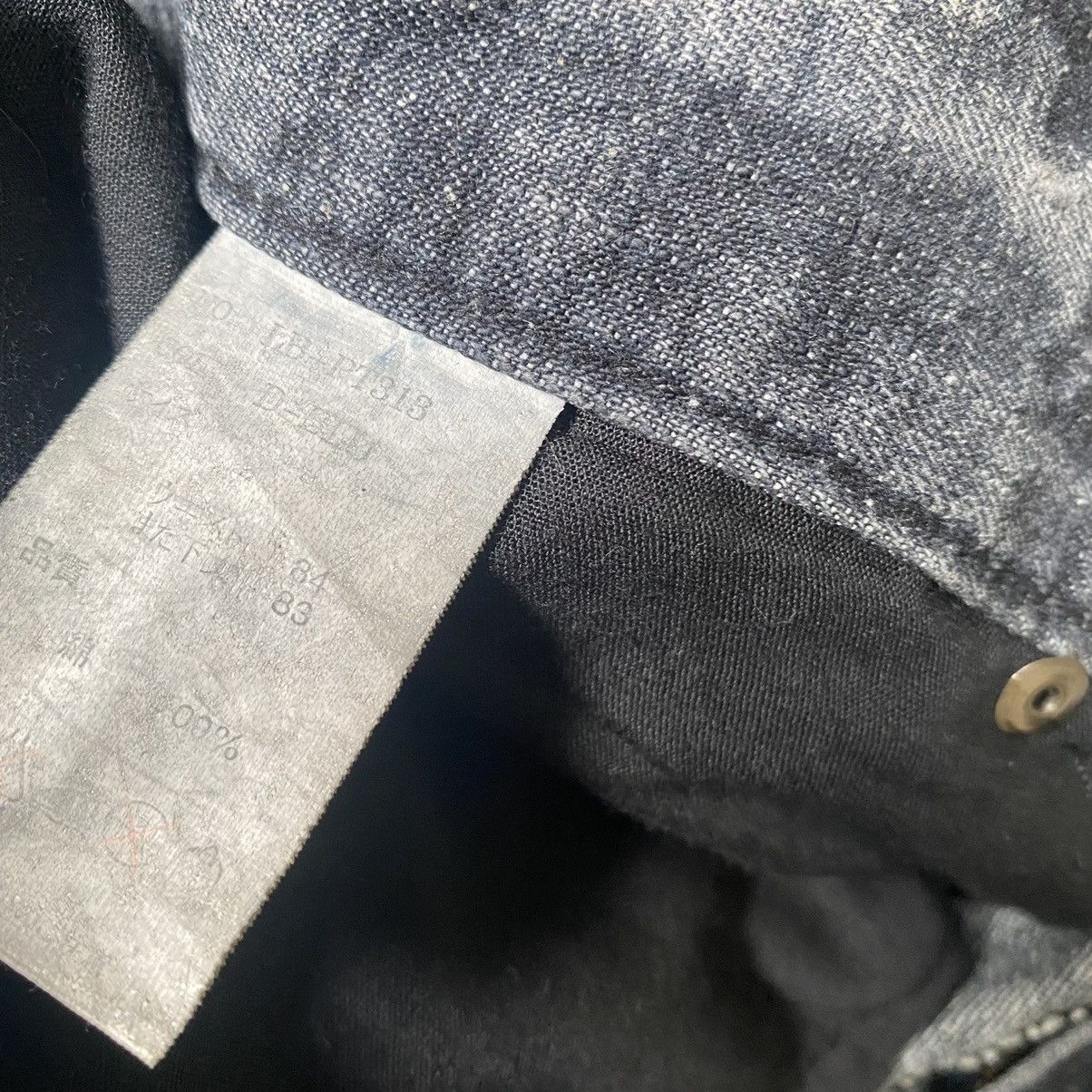 Japanese Brand Japanese Brand LOWBOX Denim Cargo Flare Jeans Size US 32 / EU 48 - 20 Thumbnail